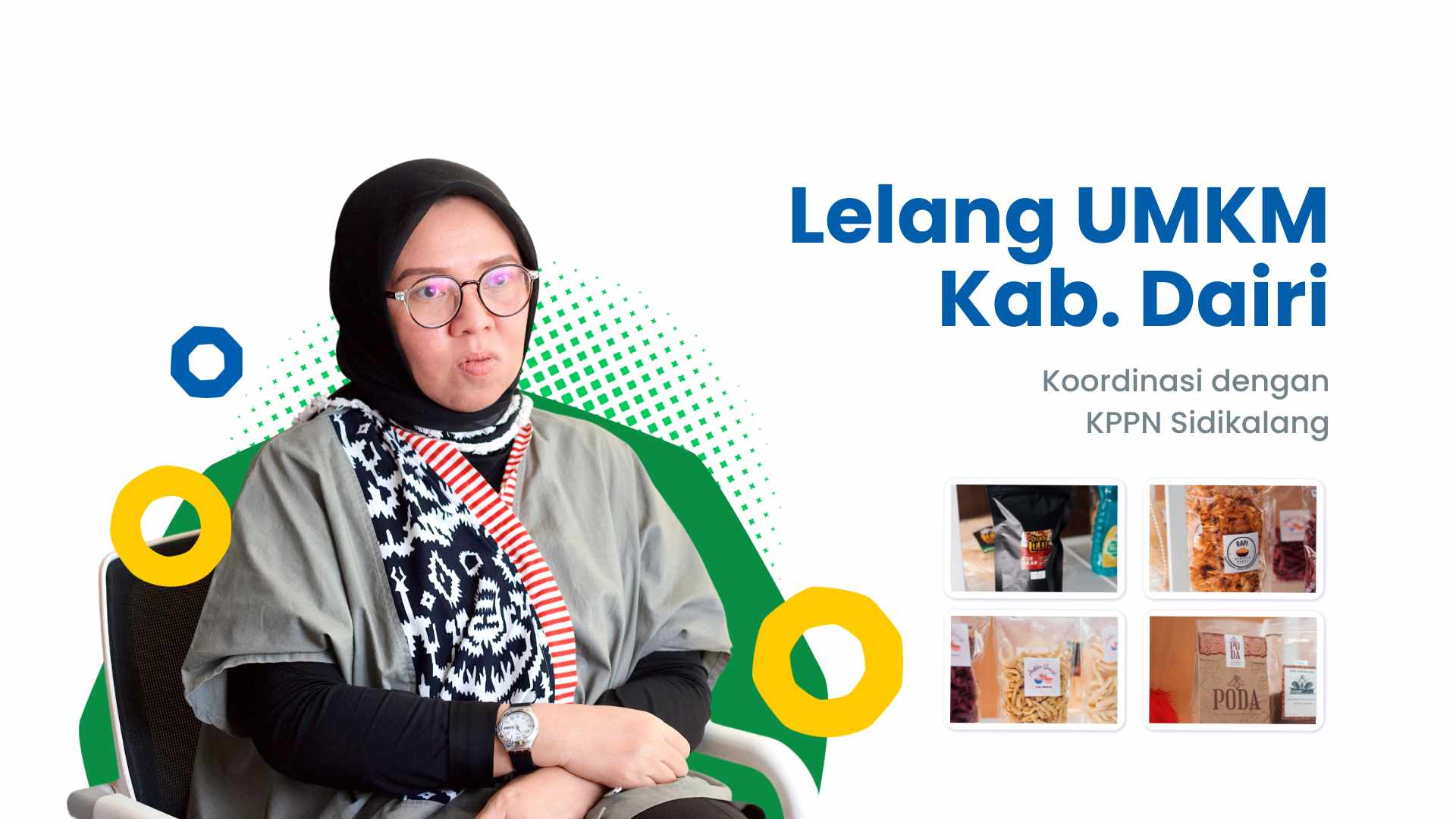 Explore UMKM Kabupaten Dairi, KPKNL Pematang Siantar kunjungi KPPN Sidikalang