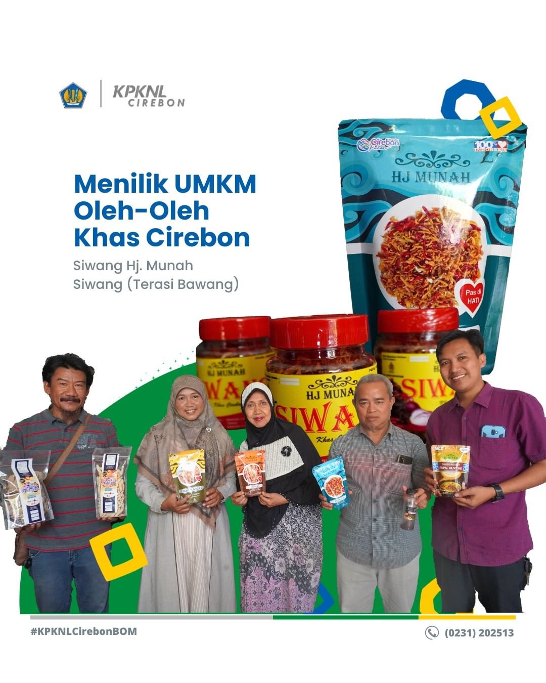 Menilik UMKM Oleh-Oleh Khas Cirebon Siwang (Terasi Bawang)