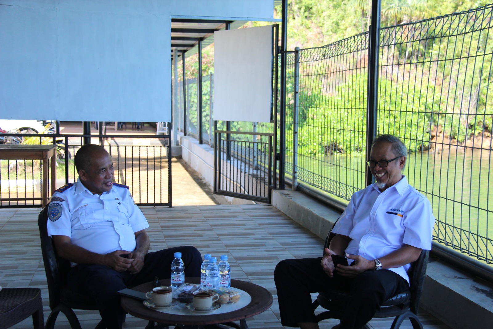 Tim Humas KPKNL Palopo Liput BMN Pelabuhan Lampia yang Menjadi Pintu Pergerakan Perkonomian di Kabupaten Luwu Timur