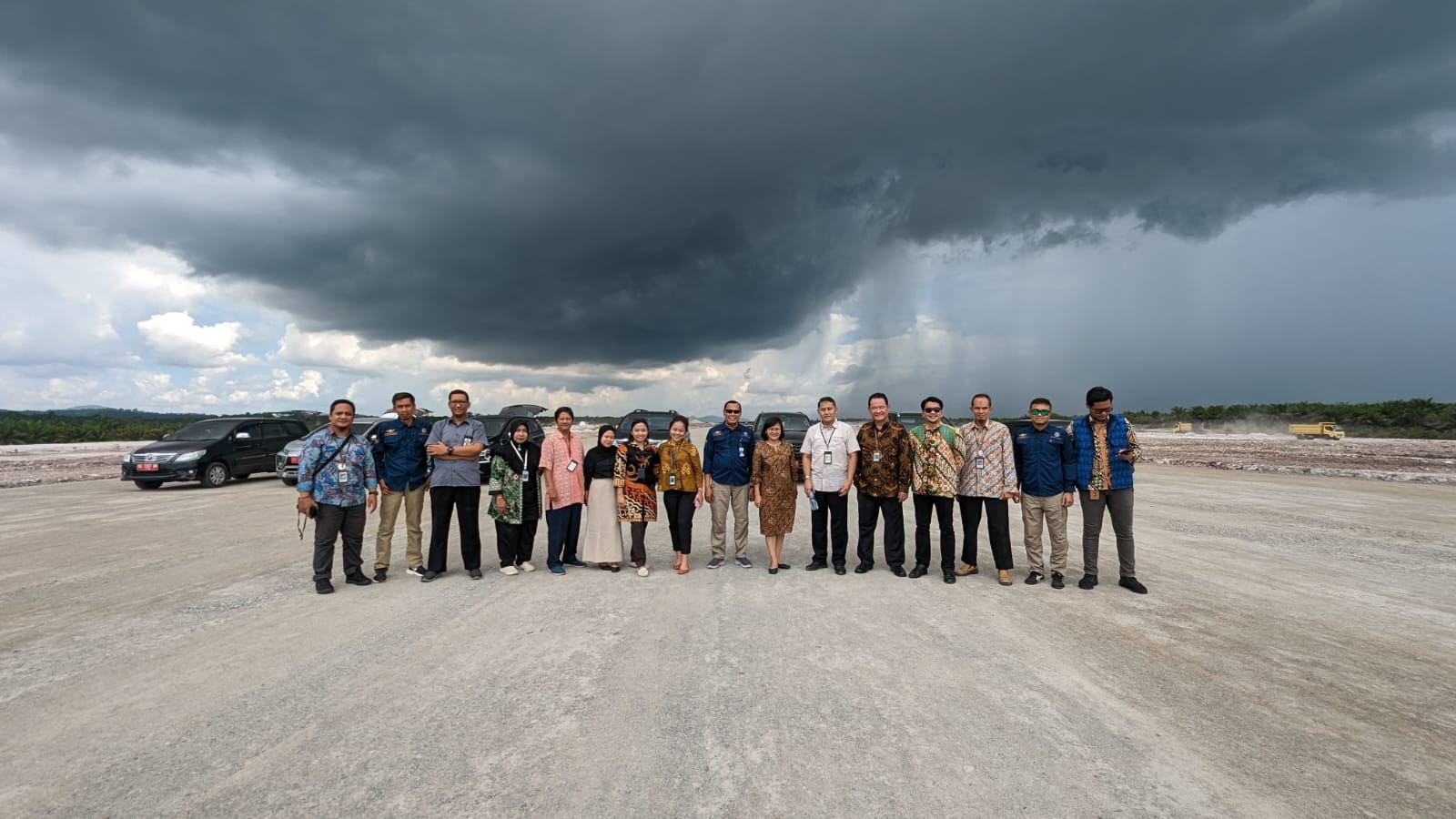 KPKNL Singkawang Turut Tinjau Proyek Bandara Singkawang