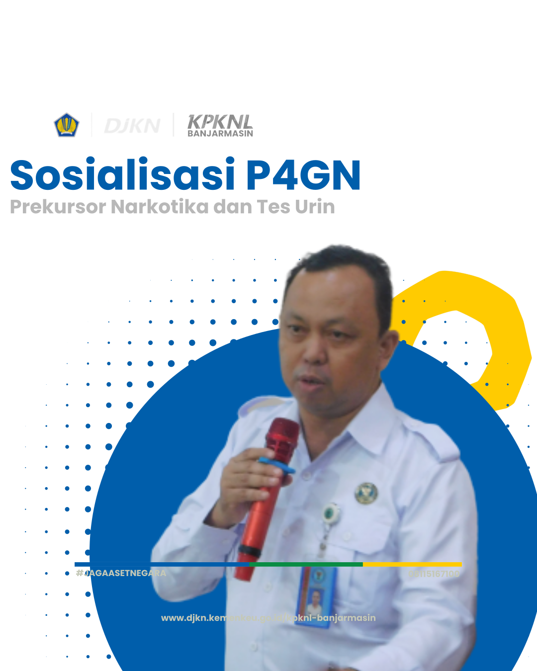 KPKNL Banjarmasin Selenggarakan Sosialisasi P4GN, Prekursor Narkotika dan Tes Urin