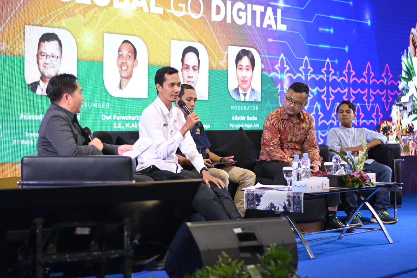 Talkshow bertajuk “UMKM Go Global Go Digital” Gugah Semangat Ekspor Pelaku Usaha Di Acara Expo Kemenkeu Satu Kalimantan Selatan