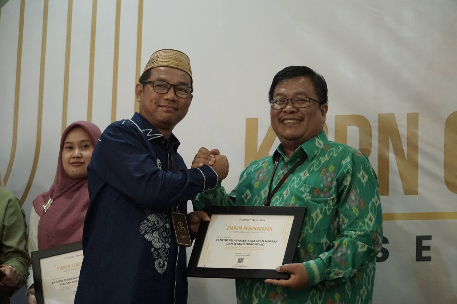 KPPN Gorontalo Awards : KPKNL Gorontalo Kembali Raih Dua Penghargaan