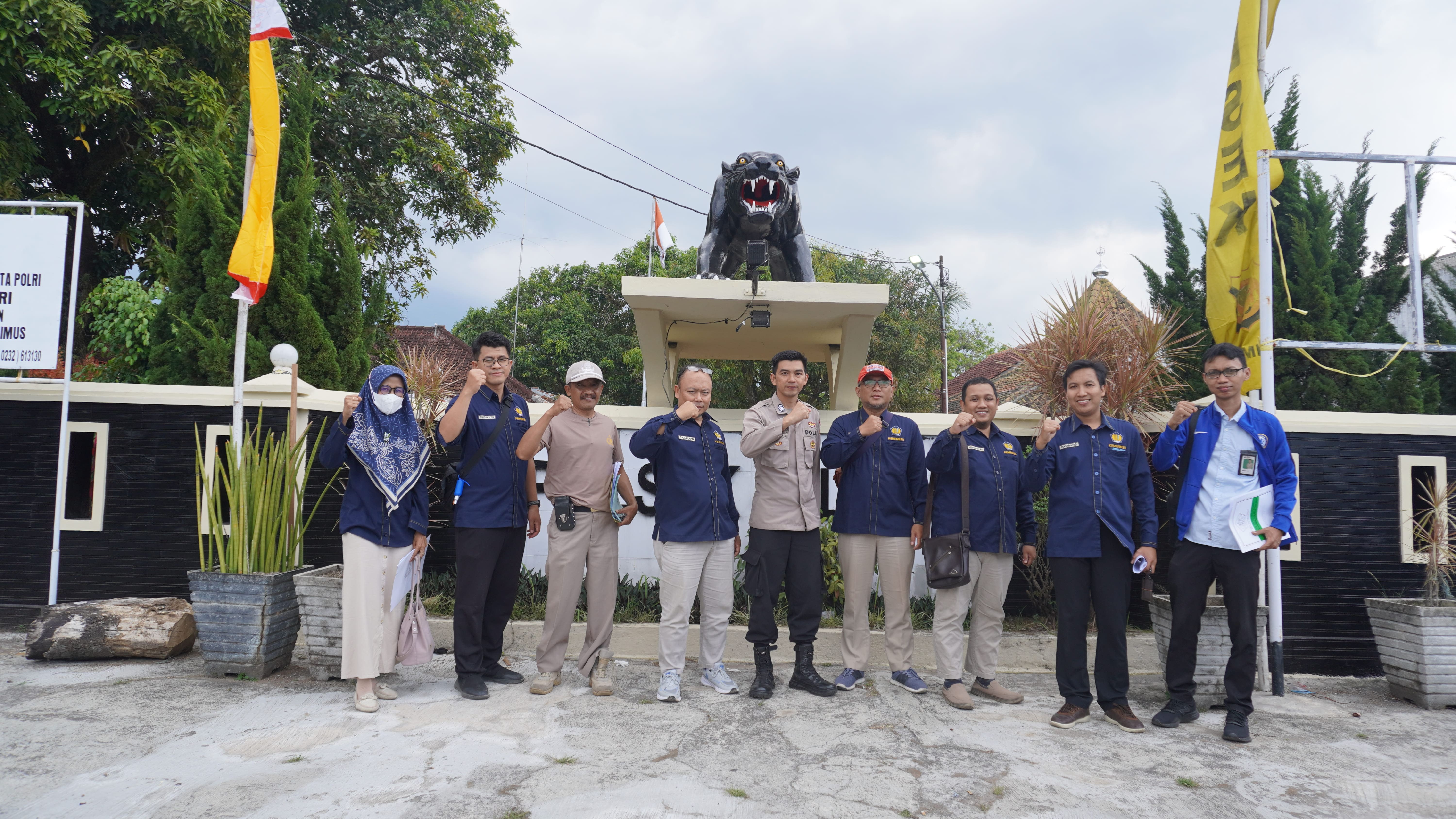 Survei Lapangan Terkait Penilaian Sewa BMN APada Satker KPP Pratama Cirebon 2 dan Polsek Cilimus Kuningan