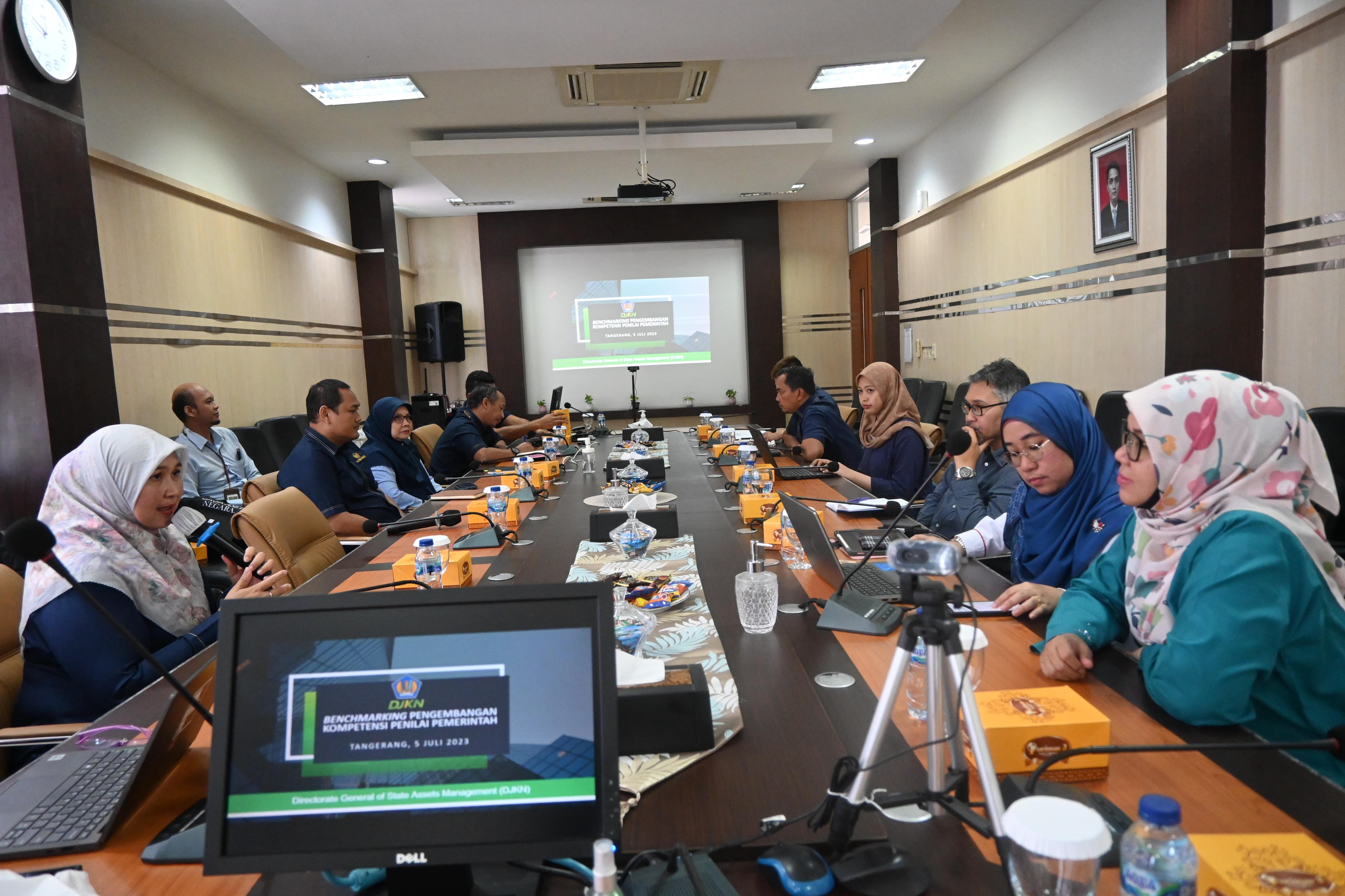 Perkuat Kerjasama DJKN dan INSPEN, KPKNL Tangerang I mengadakan Benchmarking Pengembangan Kompetensi Profesi Penilai Pemerintah