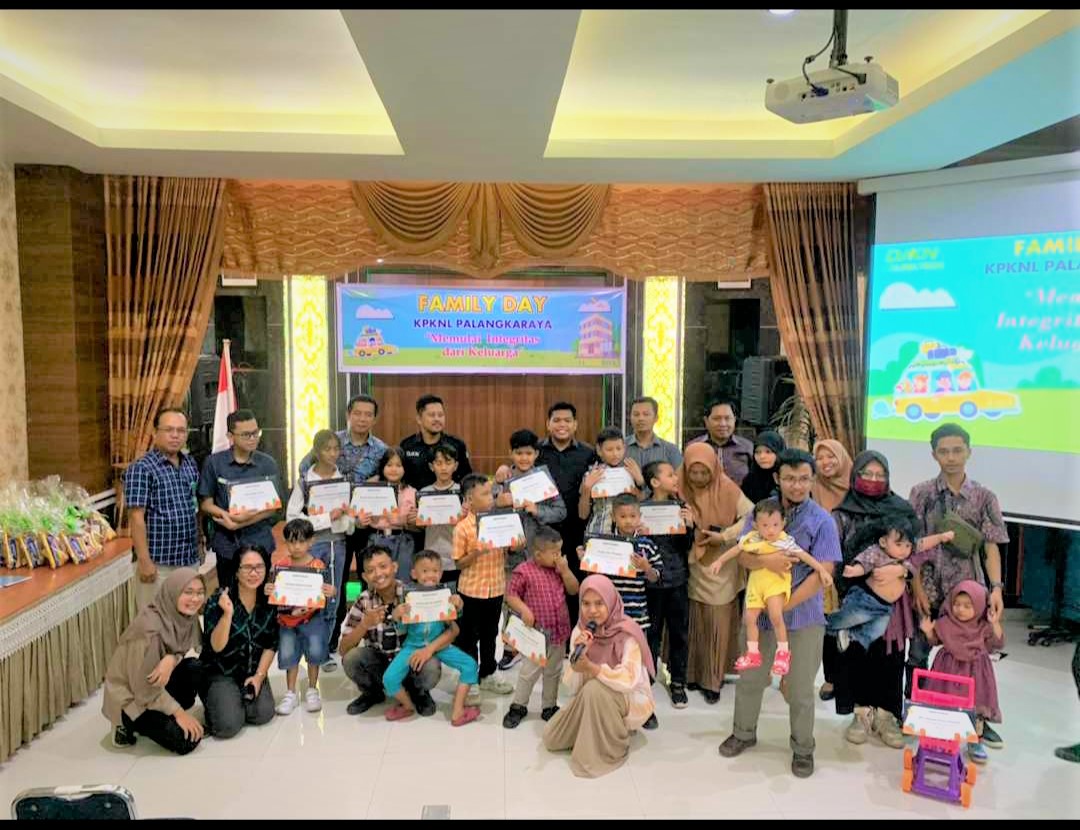 Family Day KPKNL Palangka Raya &ldquo;Memulai Integritas dari Keluarga&rdquo;.