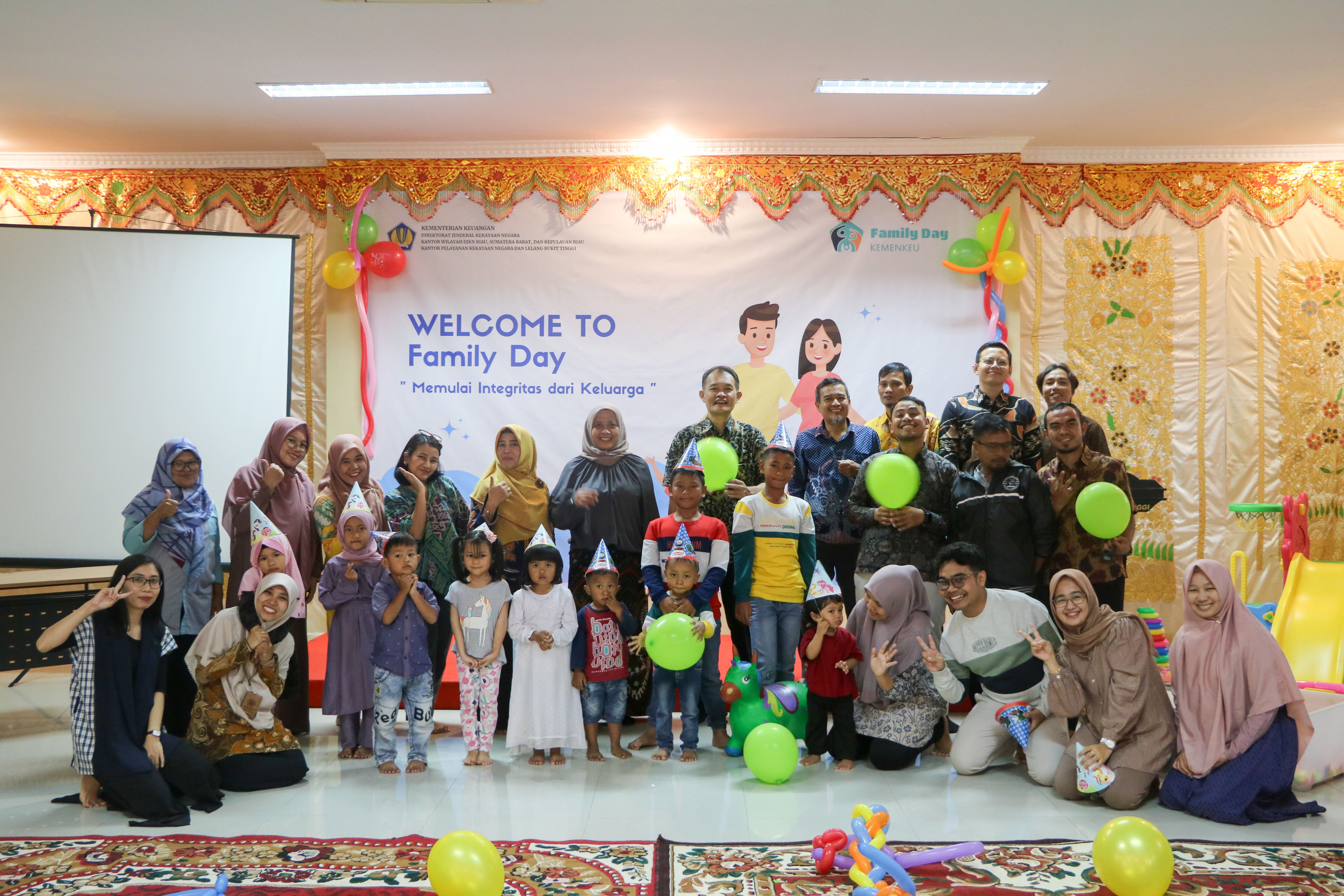 Tanamkan Integritas Mulai dari Keluarga, KPKNL Bukittinggi selenggarakan Family Day Kemenkeu 2023