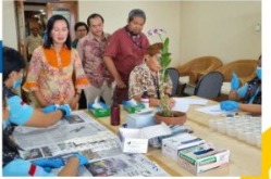 Pelaksanaan Tes urine pada Kanwil DJKN Bali dan Nusa Tenggara 