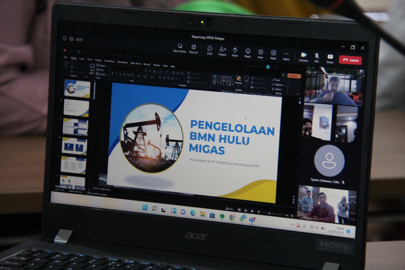 Peluncuran Kembali KAPURUNG (Kamis Pagi Upgrade Pengetahuan) di KPKNL Palopo