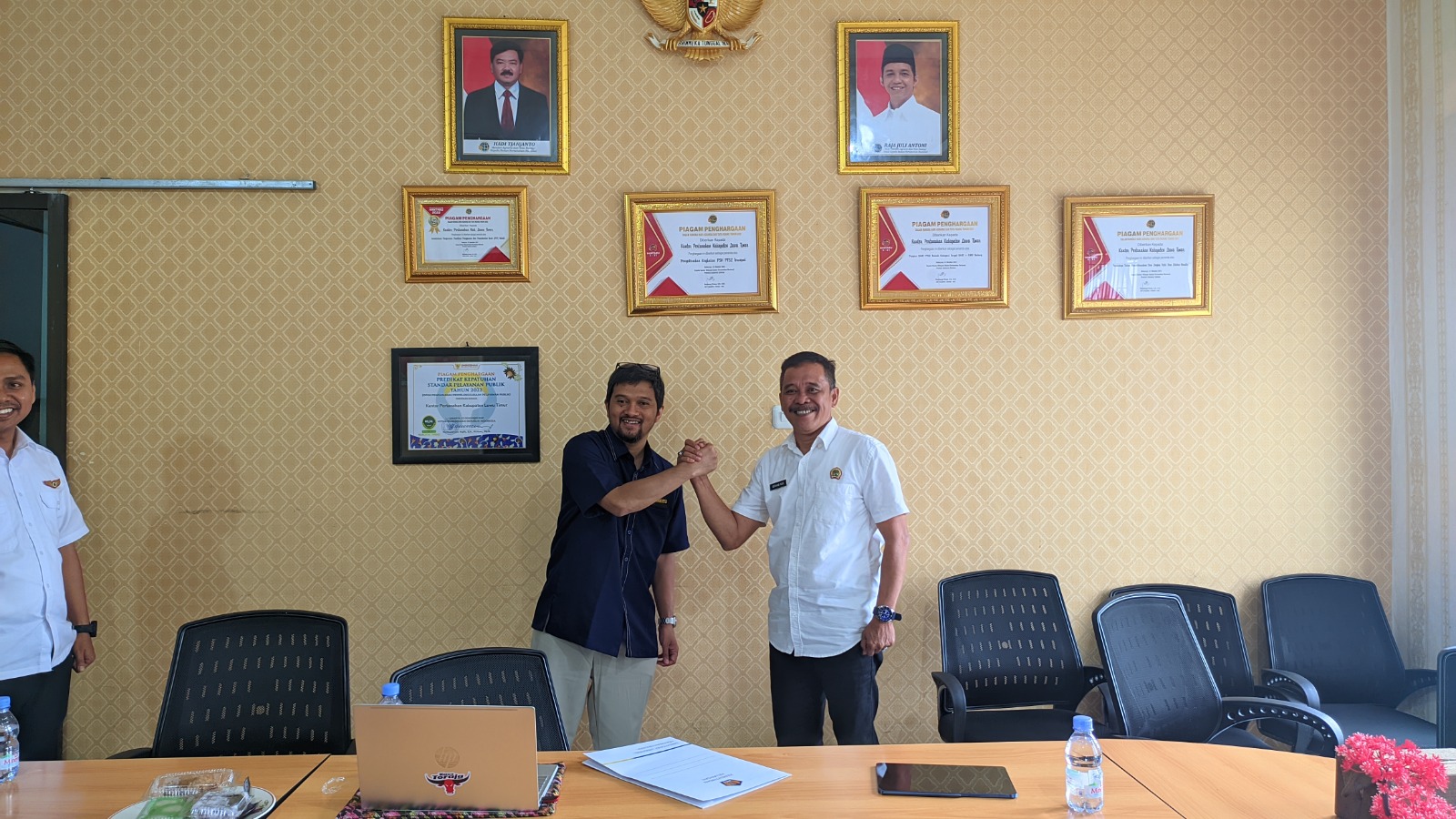 Wujudkan Sertifikasi BMN Secara Tuntas, KPKNL Palopo Bersinergi Dengan Kantah Kabupaten Luwu Timur