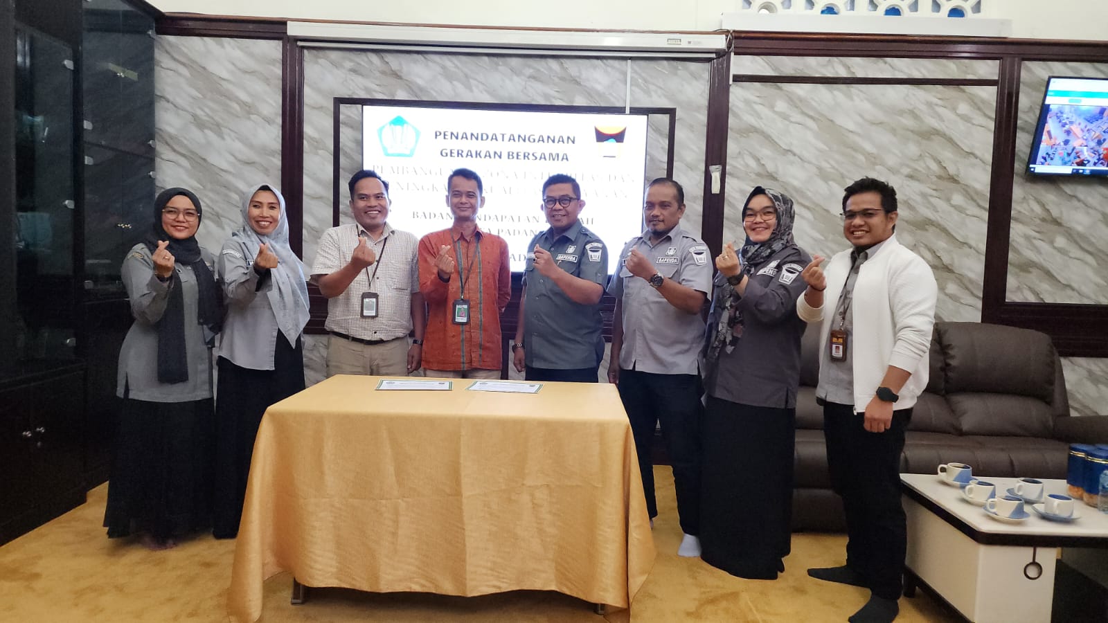 Kordinasi dan Kunjungan Kerja ke Pemko Padang terkait TUSI DJKN/KPKNL Padang dan Komitmen Bersama dalam hal Peningkatan Layanan
