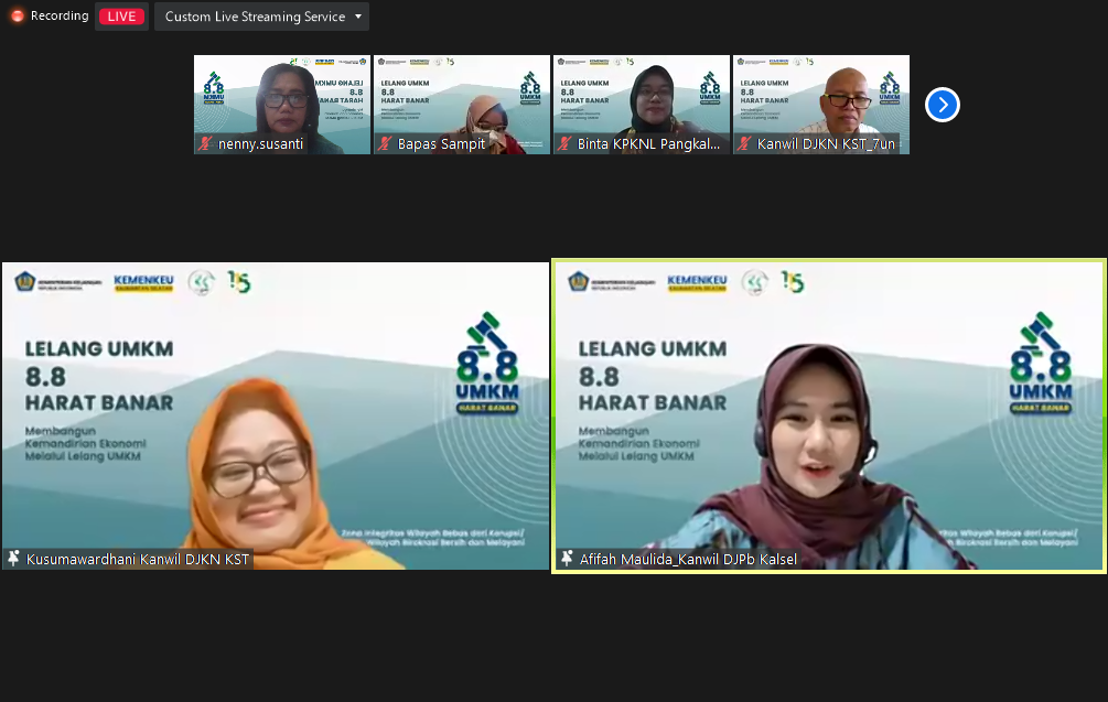 Business Matching Lelang UMKM 8.8 Harat Banar