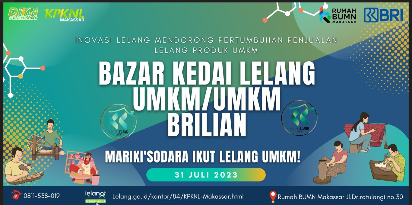 Bazar Kedai Lelang UMKM