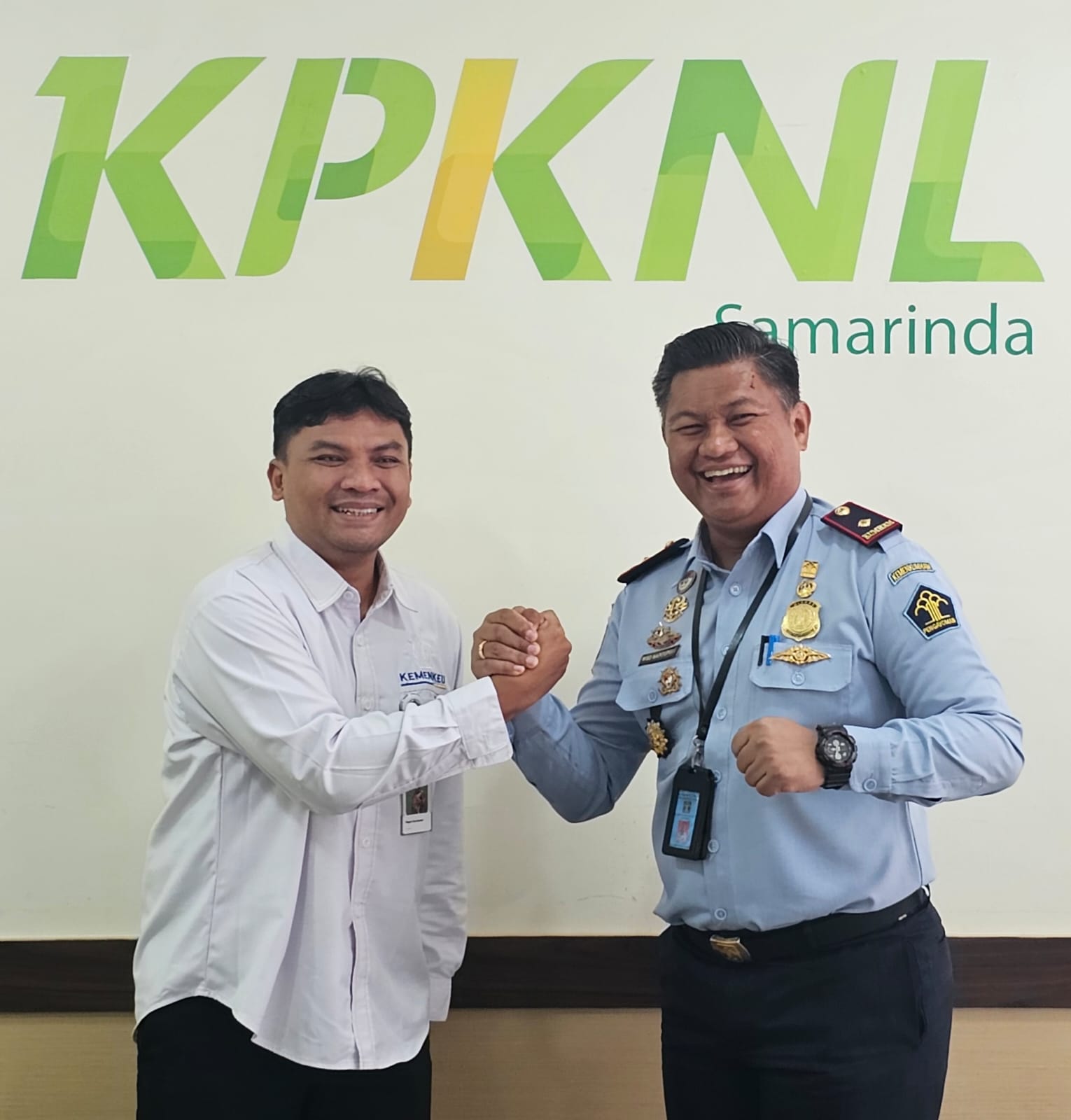 Kepala KPKNL Samarinda Bagus Kurniawan Menerima Kunjungan Kepala Kantor Imigrasi Kelas I TPI Kota Samarinda