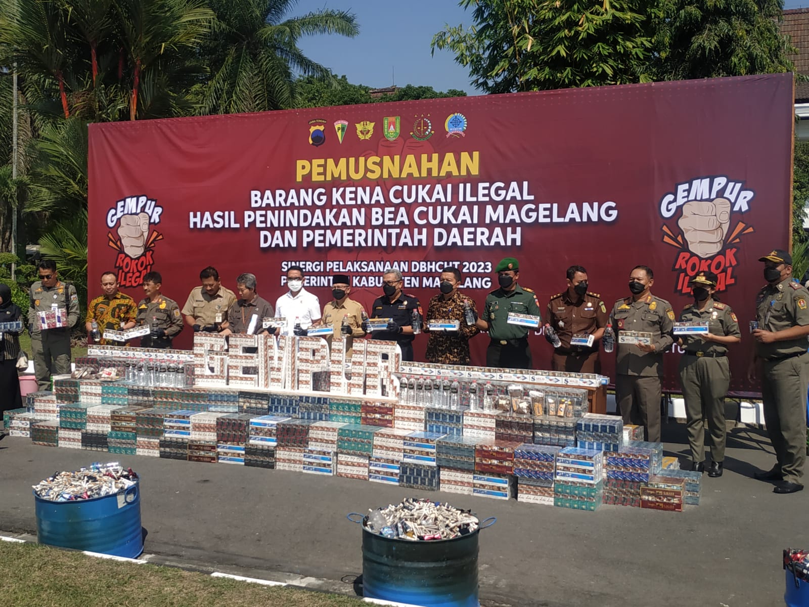 Komitmen KPKNL Semarang Dukung Pemberantasan Peredaran Barang Kena Cukai Ilegal