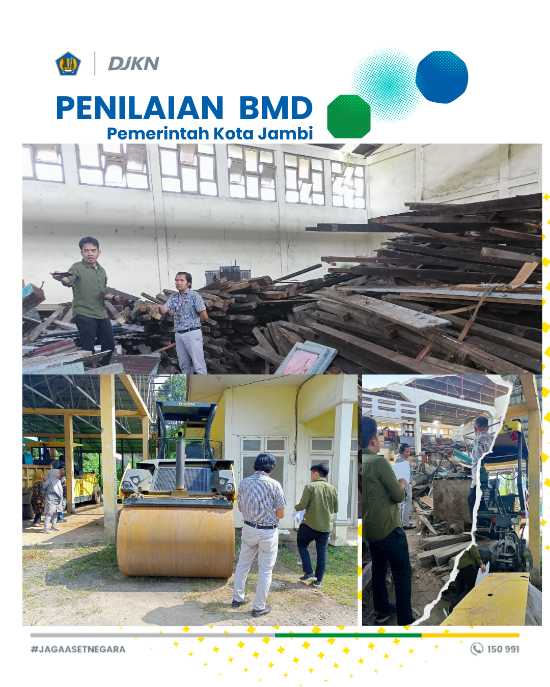 Penilaian BMD Kota Jambi Berupa Kendaraan dan Alat Berat Yang Akan Dilakukan Sewa