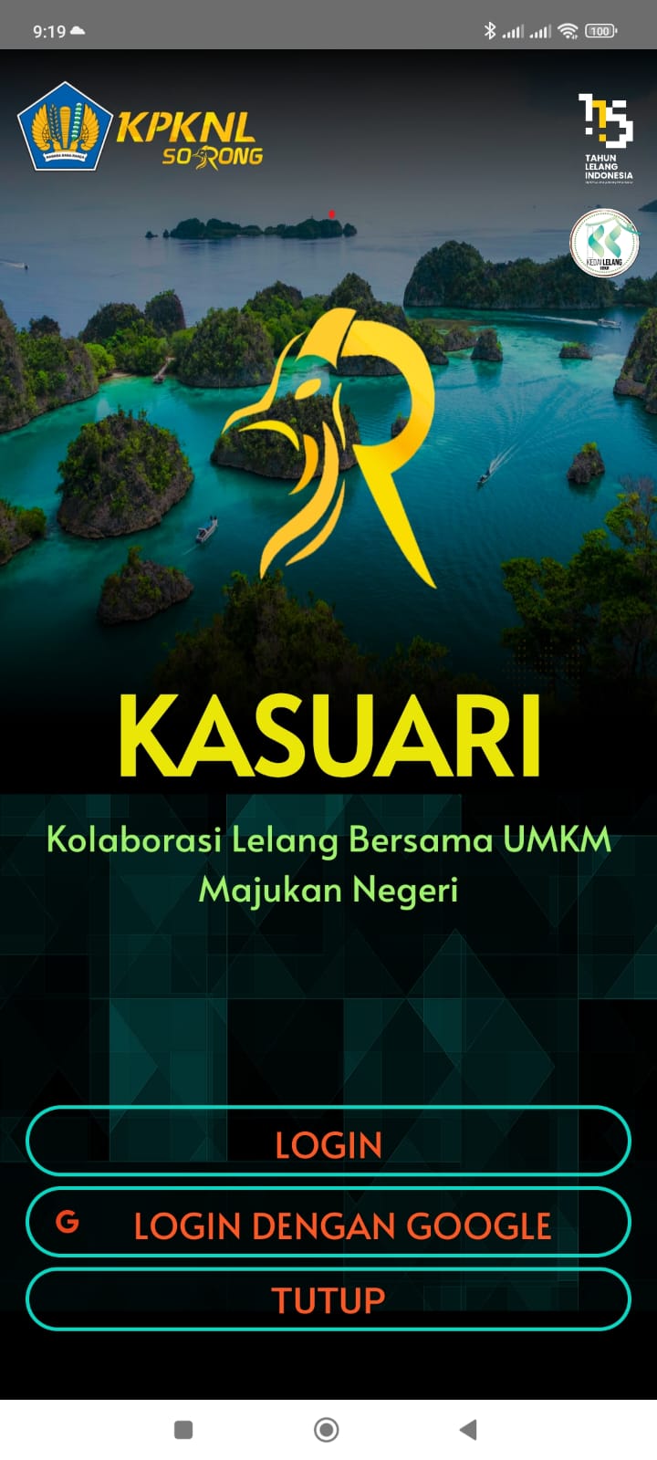 Puncak Bazar Kasuari KPKNL Sorong