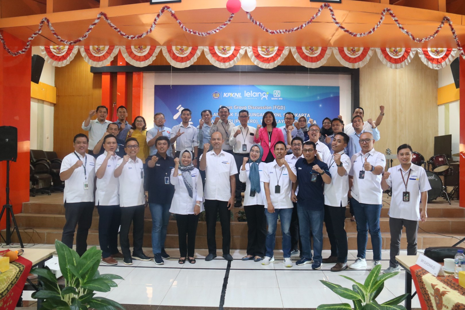 Jalin Sinergi, KPKNL Gelar Focus Group Discussion (FGD) Lelang Hak Tanggungan dengan PT BRI Cabang Seluruh Solo Raya
