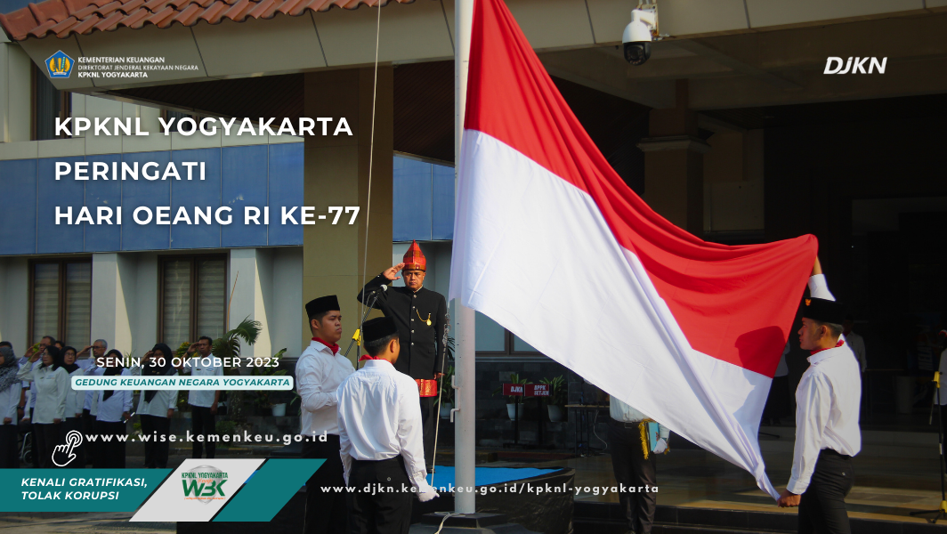 KPKNL Yogyakarta Peringati Hari Oeang Republik Indonesia ke-77