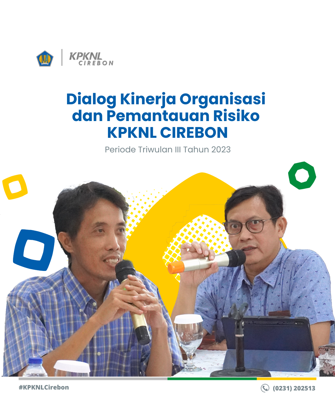 Dialog Kinerja Organisasi dan Pemantauan Risiko Triwulan III Tahun 2023 KPKNL Cirebon