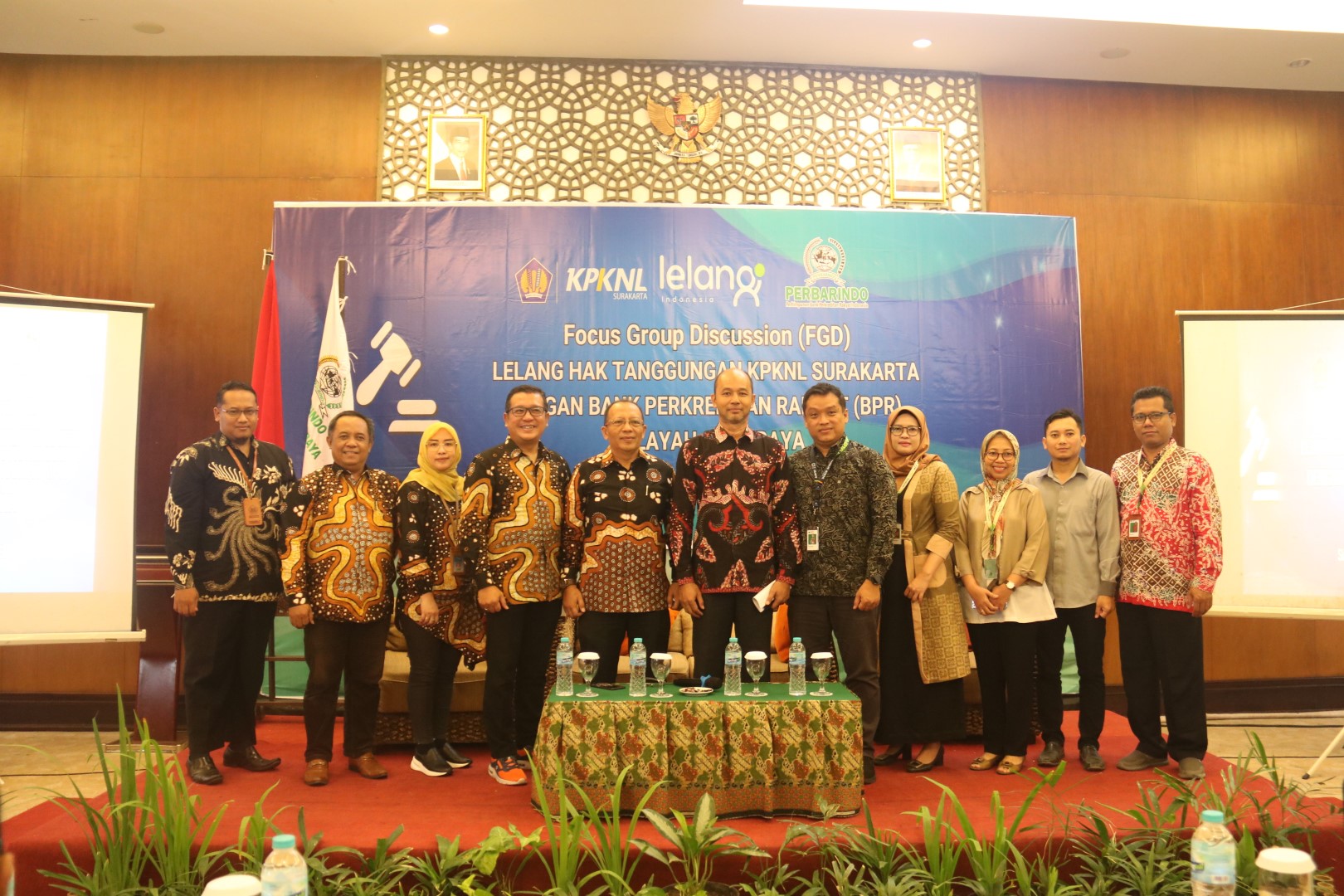 Bekali BPR-BPRS Seputar Lelang Hak Tanggungan, KPKNL Surakarta - PERBARINDO Solo Raya Gelar FGD