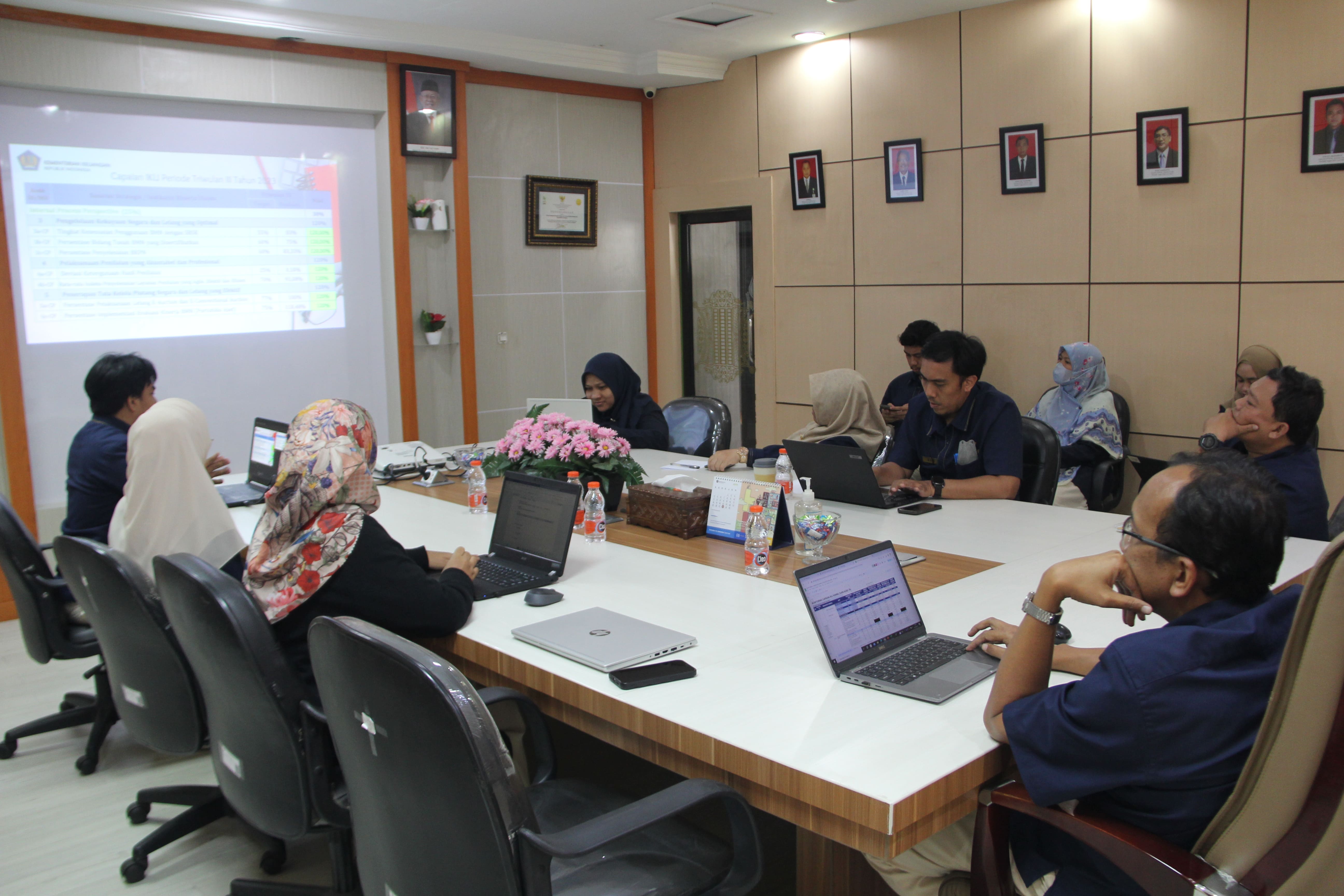 Menutup Triwulan III, KPKNL Banda Aceh Capai NKO 114,54 Persen dalam Dialog Kinerja Organisasi Triwulan III Tahun 2023