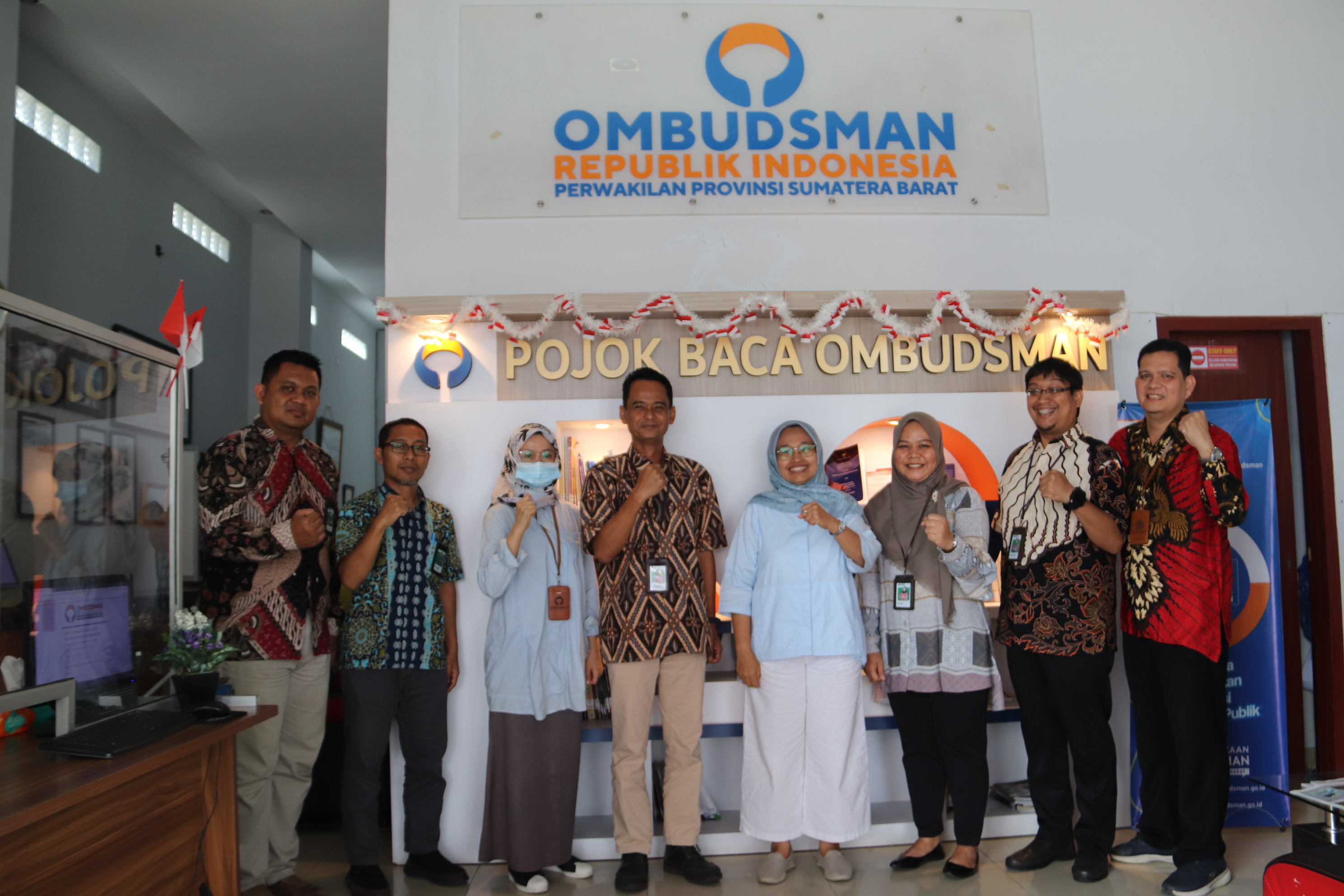 Kunjungan Balasan ke Ombudsman Perwakilan Sumatera Barat