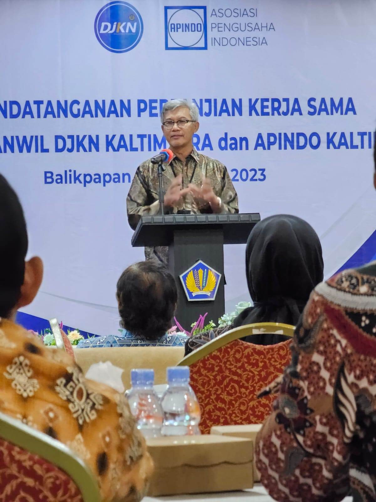 Perluas Basis Lelang di Sektor Swasta, Kanwil DJKN Kaltimtara lakukan Penandatanganan Perjanjian Kerja Sama dengan APINDO Kalimantan Timur