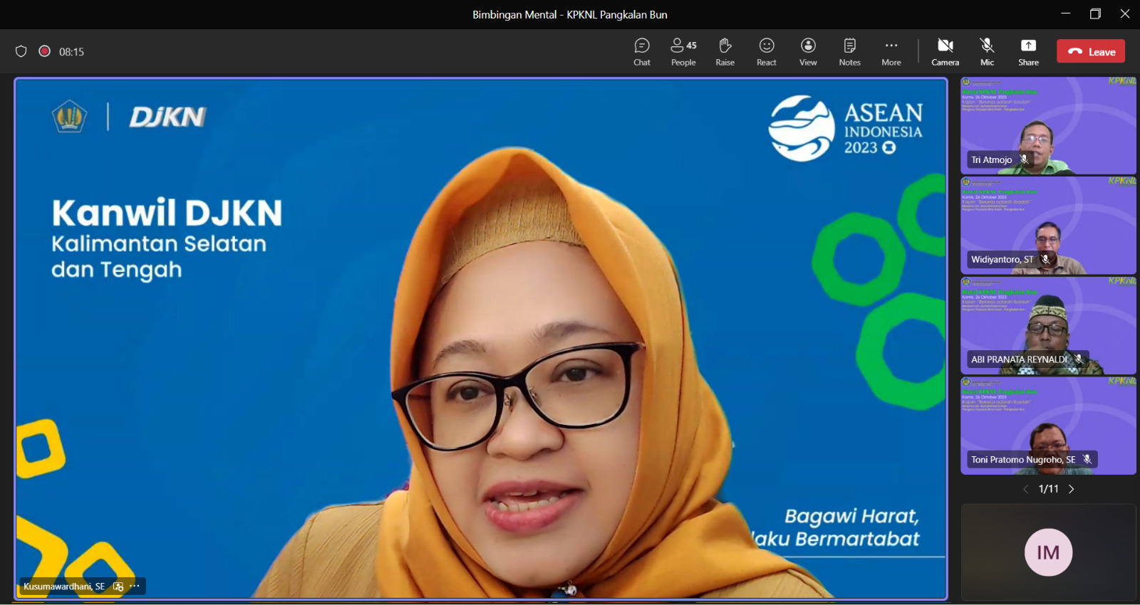 Kajian Bintal: Bekerja Adalah Ibadah