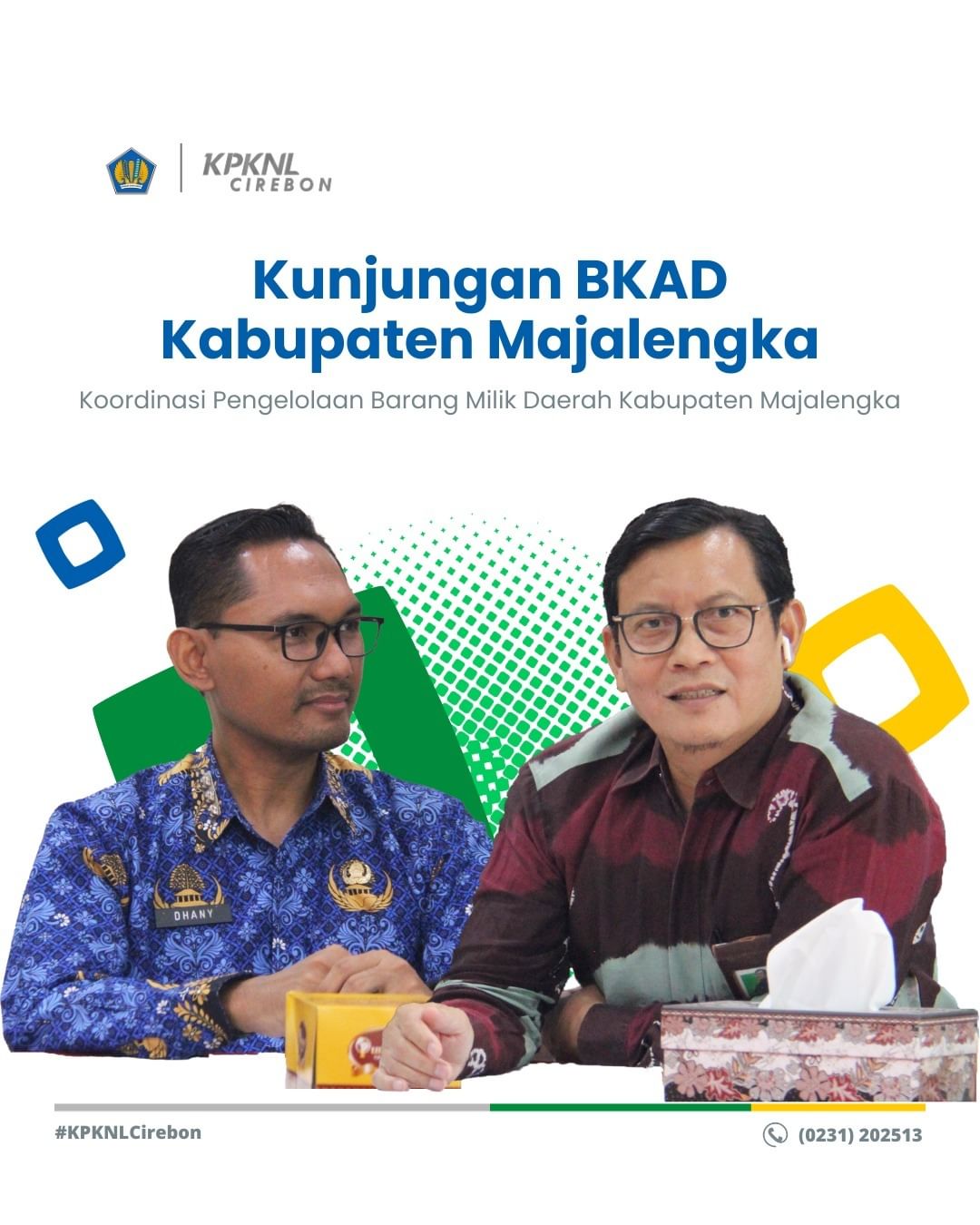 Kunjungan BKAD Kabupaten Majalengka Koordinasi Pengelolaan BMD