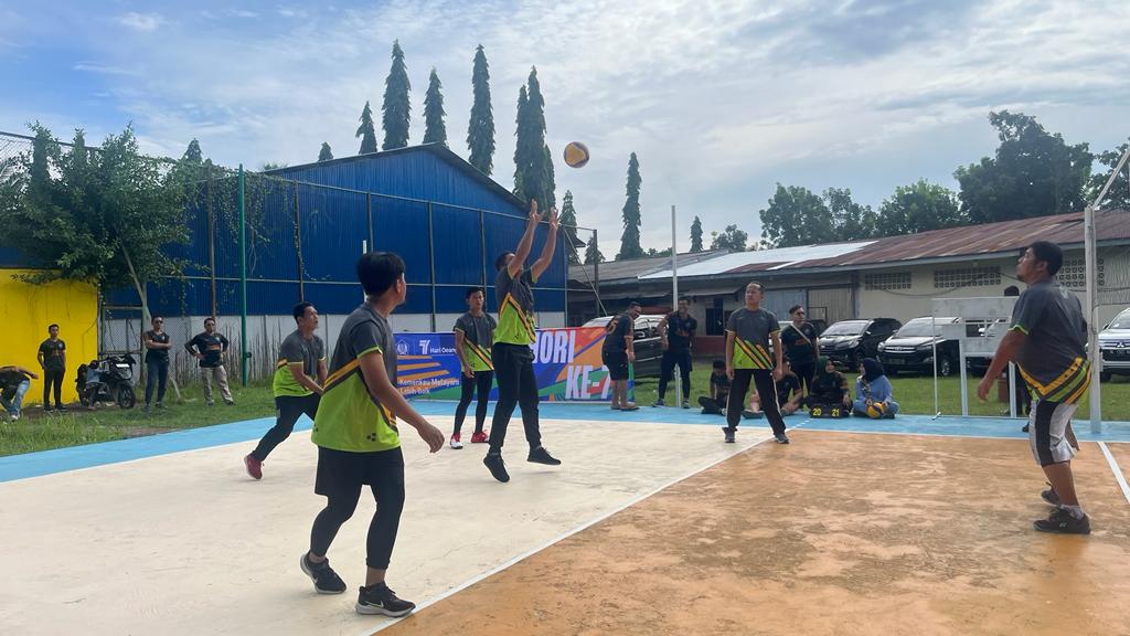 Peringati HORI 2023, KPKNL Lhokseumawe Turut Andil Dalam Pertandingan Olahraga Kemenkeu Satu Aceh