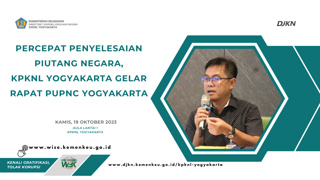 Percepat Penyelesaian Piutang Negara, KPKNL Yogyakarta Gelar Rapat PUPNC Yogyakarta