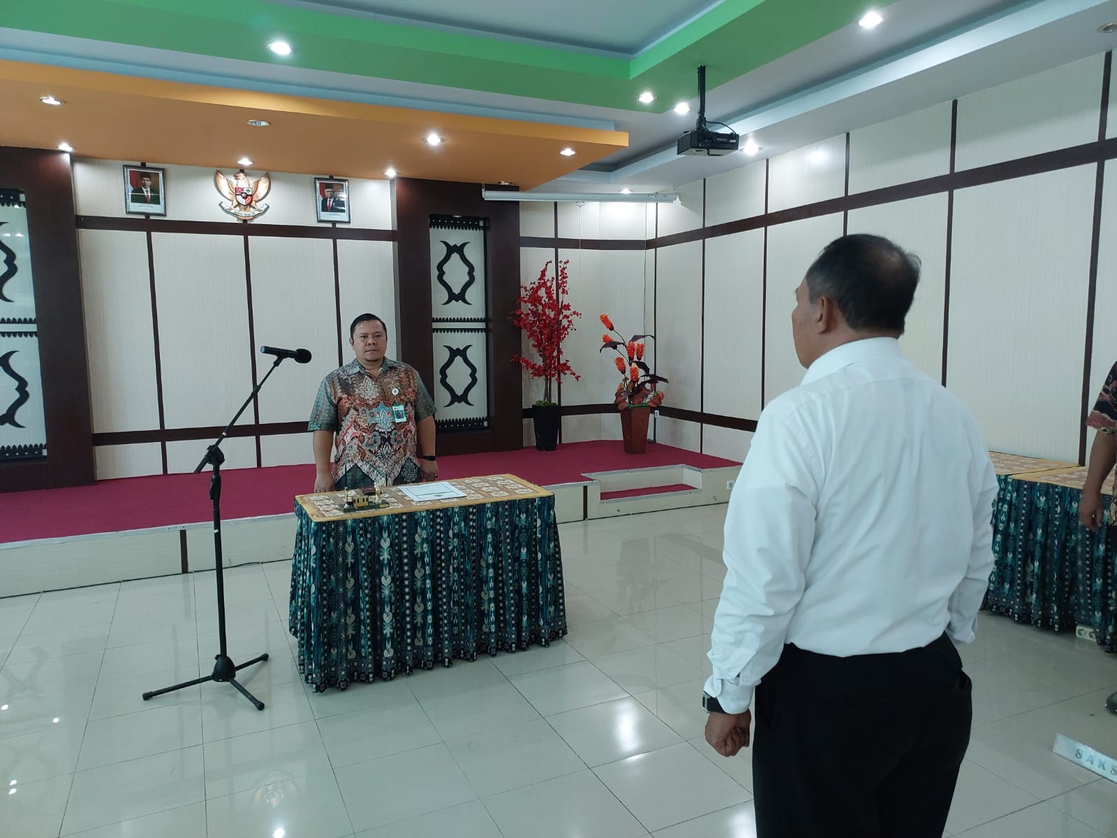 Ketua PUPN Cabang Maluku melantik Anggota PUPN Cabang Maluku dari Unsur Kepolisian