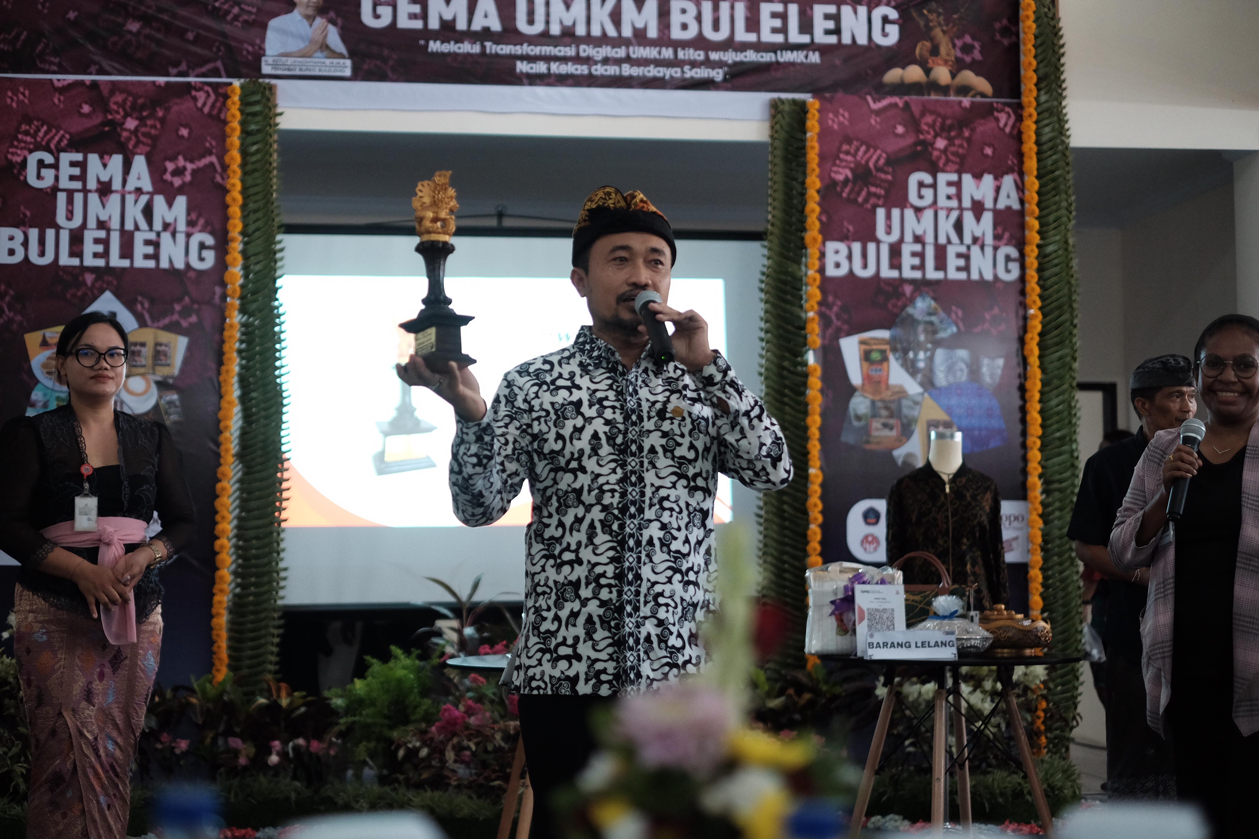 Lelang UMKM KPKNL Singaraja Meramaikan Event GEMA UMKM Buleleng