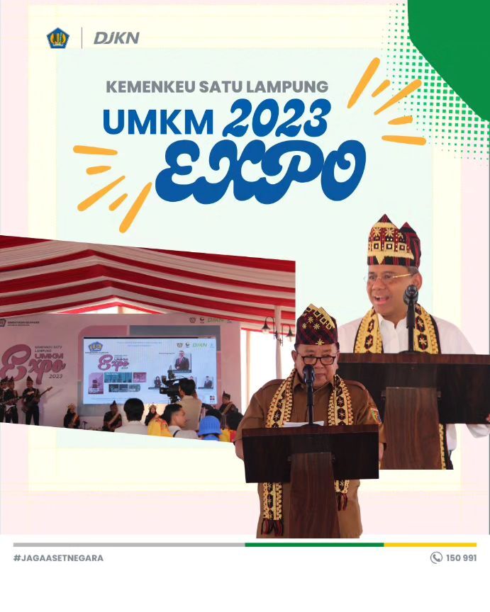 Kementerian Keuangan Satu Lampung UMKM Expo Tahun 2023