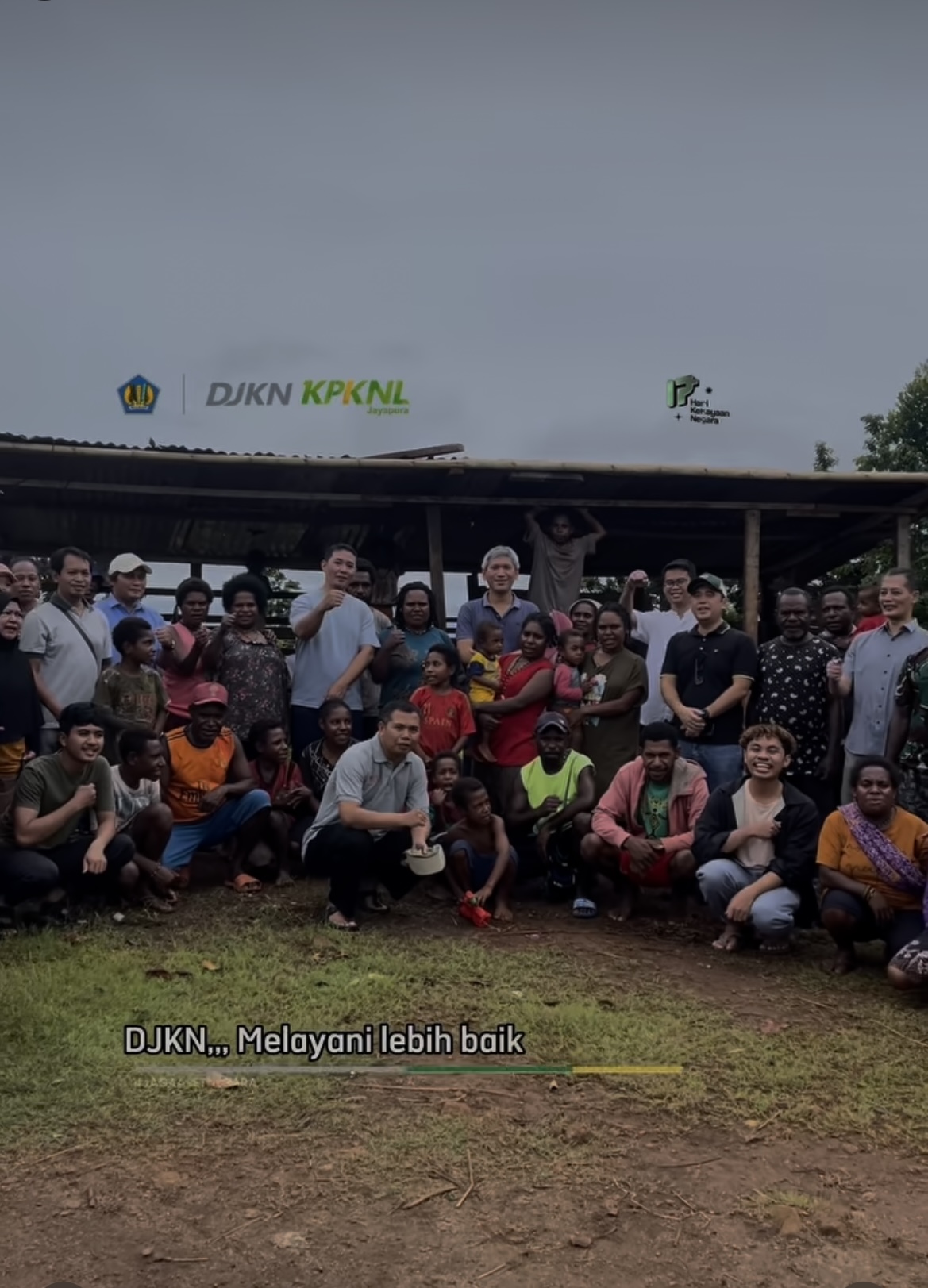 Bakti Sosial KPKNL Jayapura kepada masyarakat