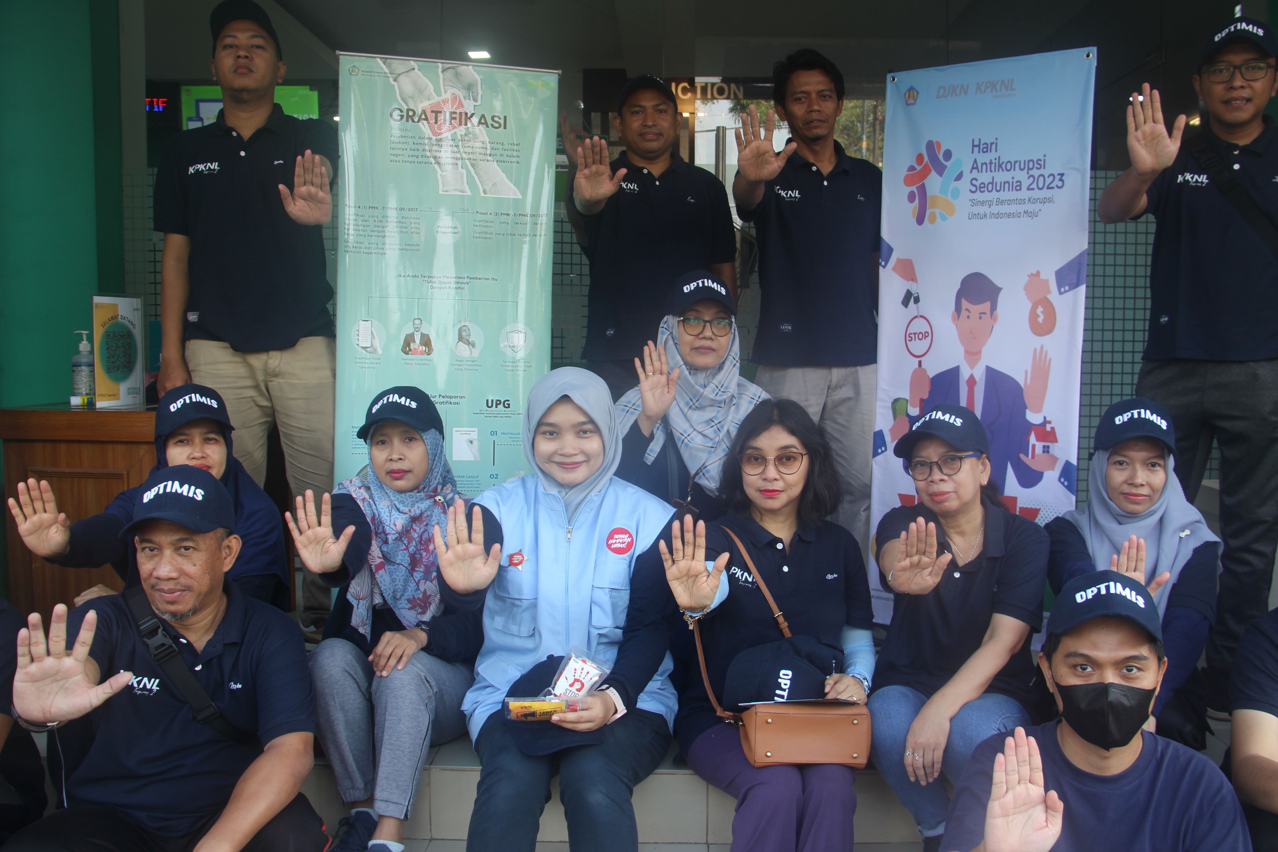 KPKNL Tangerang II Serukan Anti Korupsi di Alun-Alun Kota Tangerang