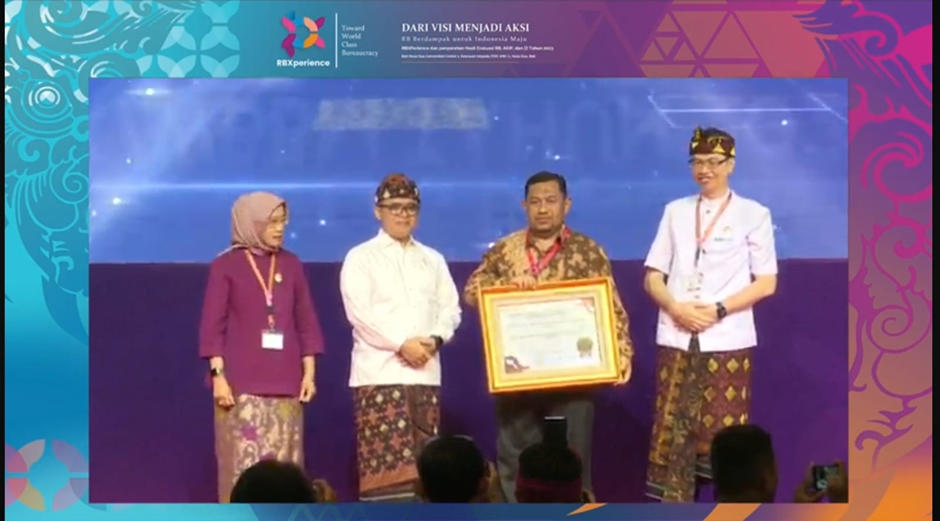 Kanwil DJKN Banten Sukses Raih  Penghargaan  Zona Integritas WBBM Tahun 2023