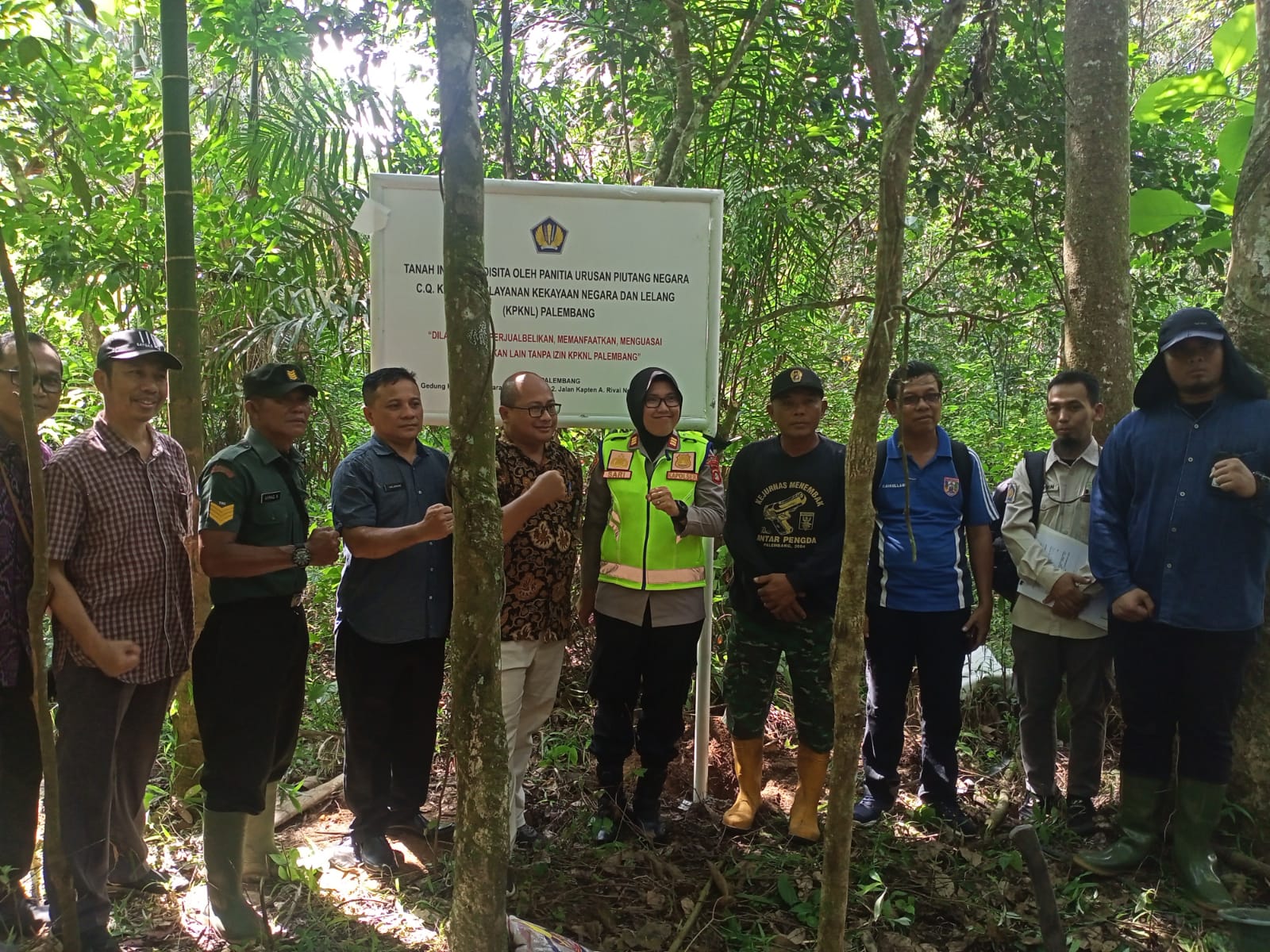 PENYITAAN ASET EKS BPPN DI KPKNL PALEMBANG