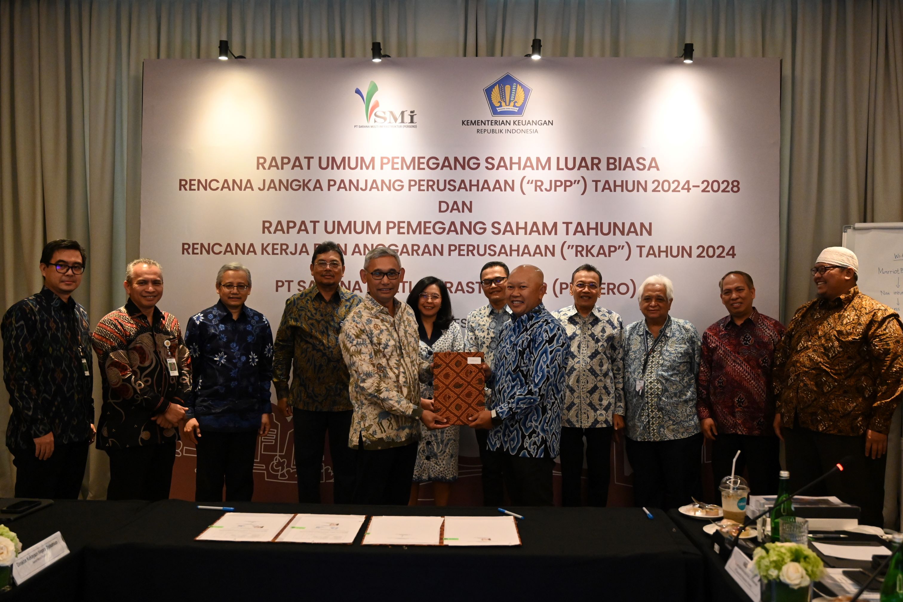 Dirjen DJKN Setujui RJPP 2024-2028 dan RKAP 2024 PT SMI 