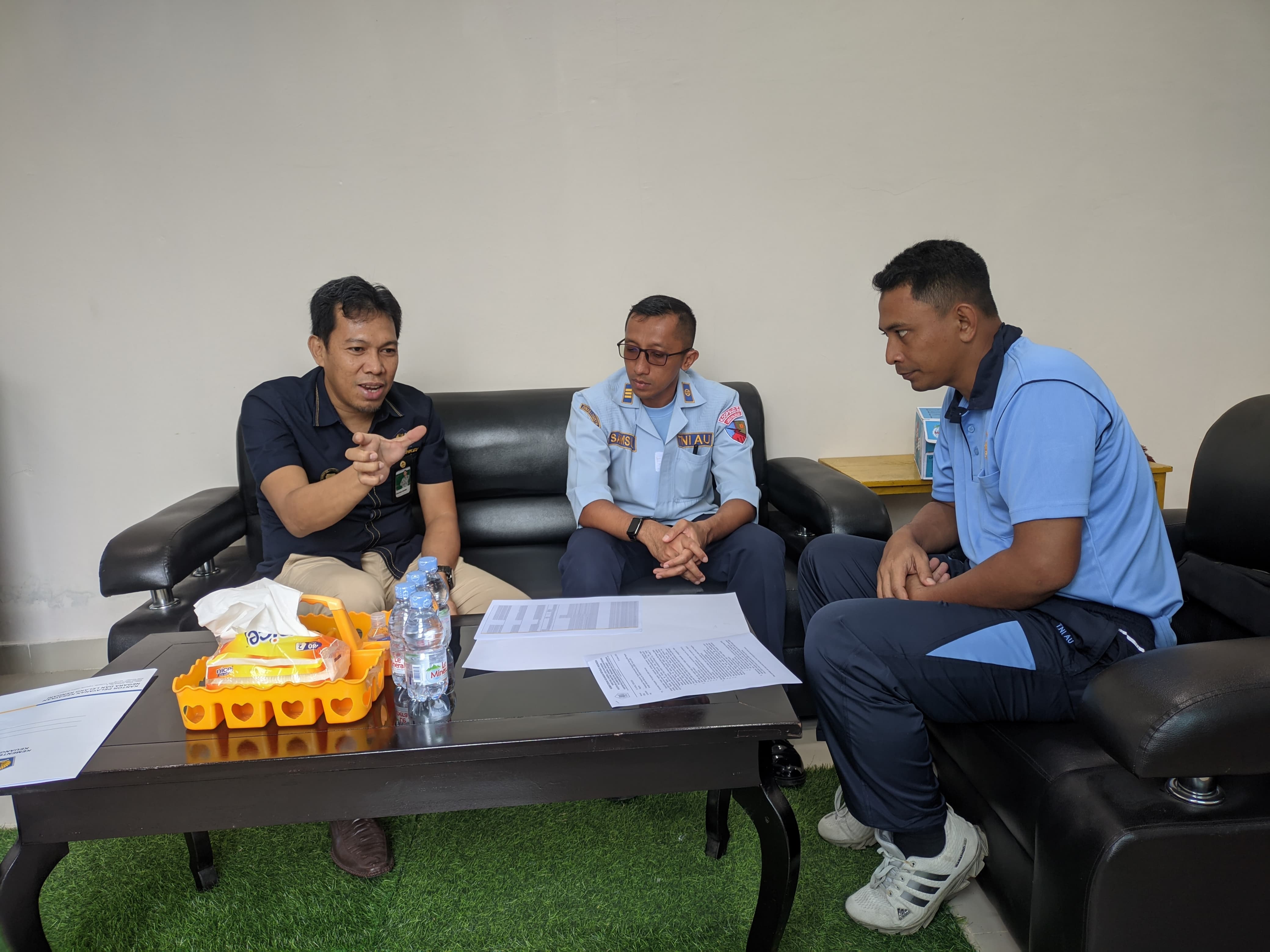 Koordinasi KPKNL Kendari Dengan Satker TNI Dalam Rangka Persiapan SBSK 2024