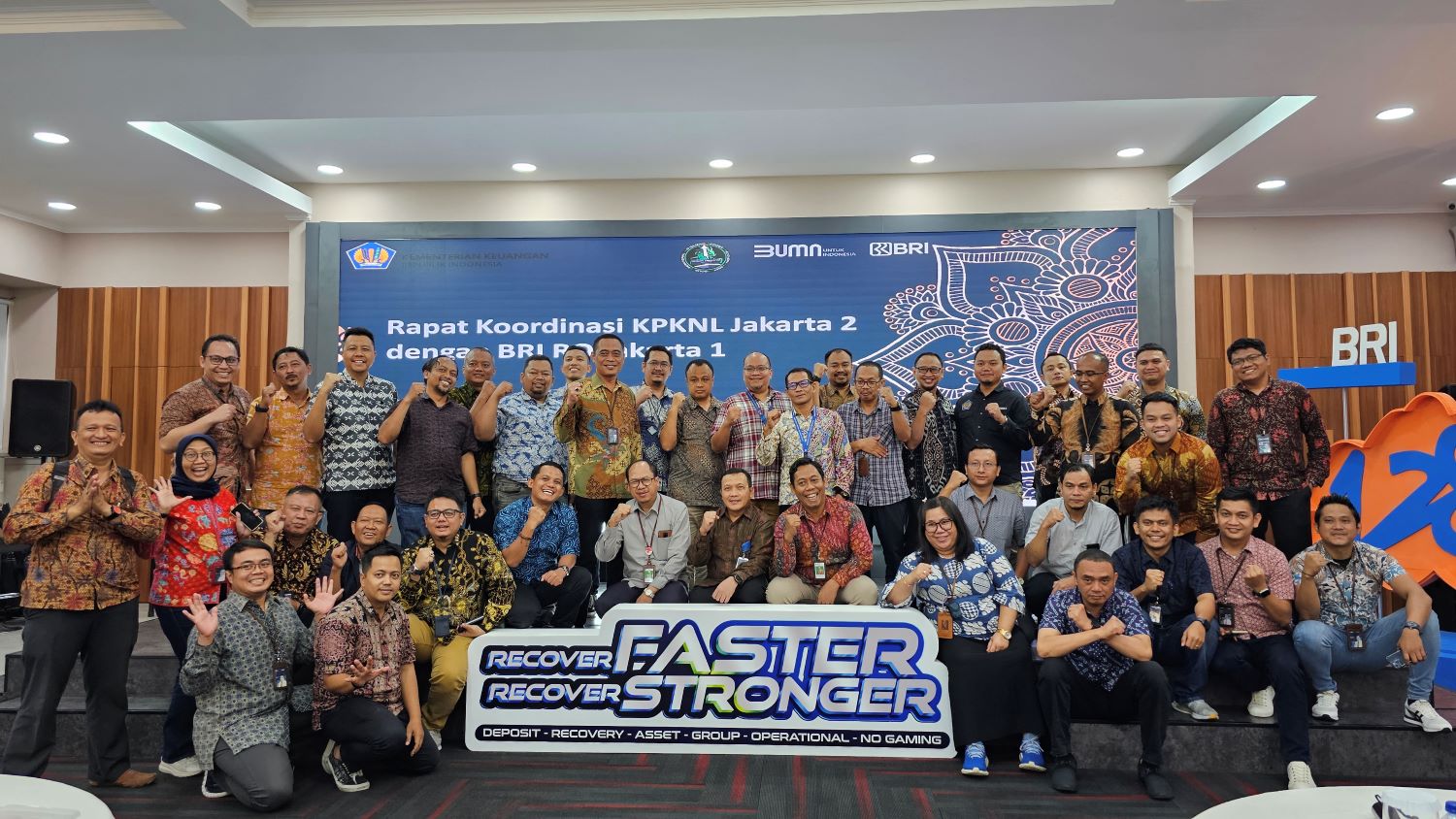 KPKNL Jakarta II Sosialisasikan Peraturan Menteri Keuangan Nomor 122 Tahun 2023 kepada BRI Regional Office Jakarta I