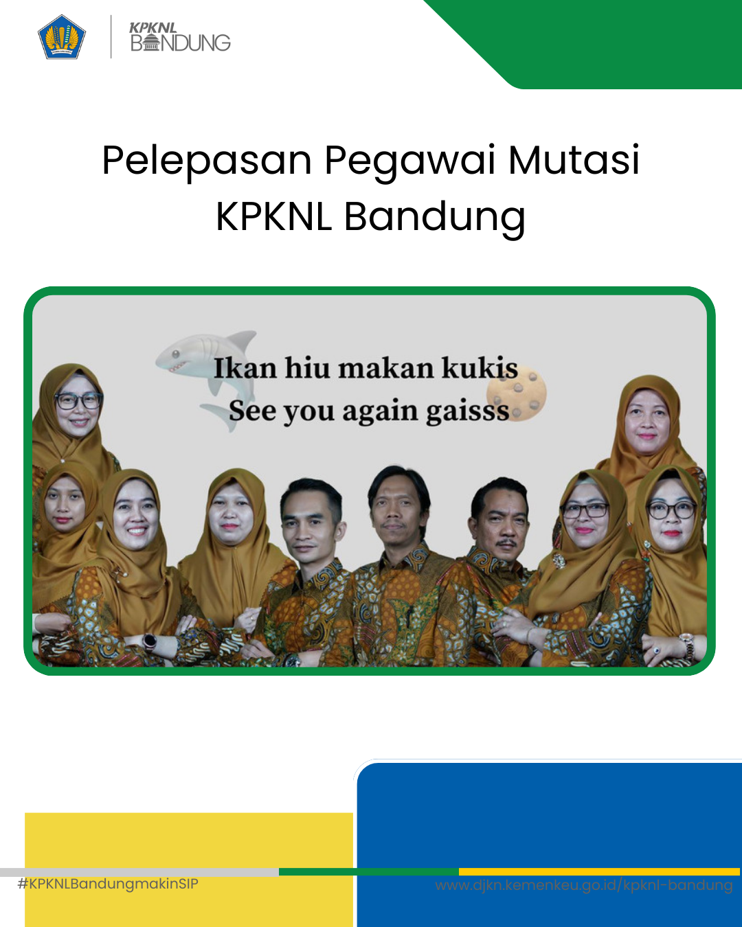 Pelepasan Pegawai Mutasi KPKNL Bandung