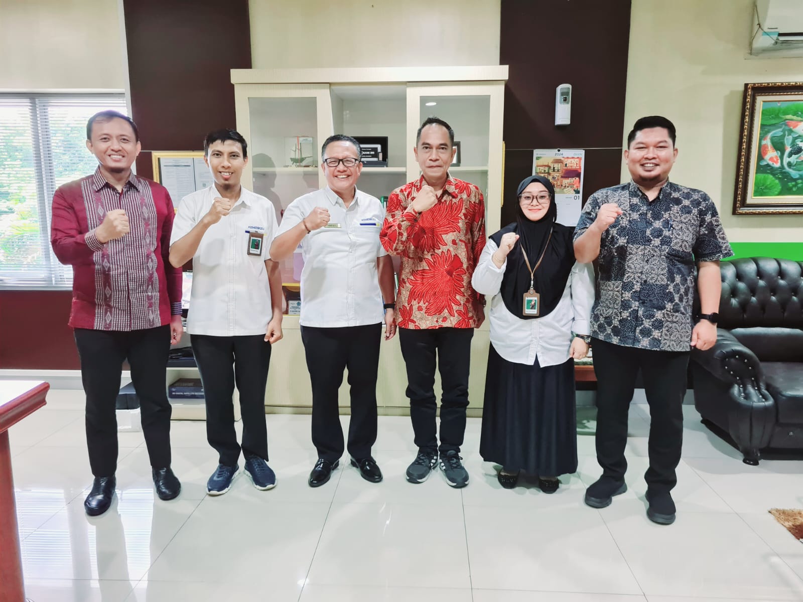 Kunjungan Ketua DPD MAPPI Sulawesi, Maluku, Papua (Sulamapua) ke KPKNL Makassar