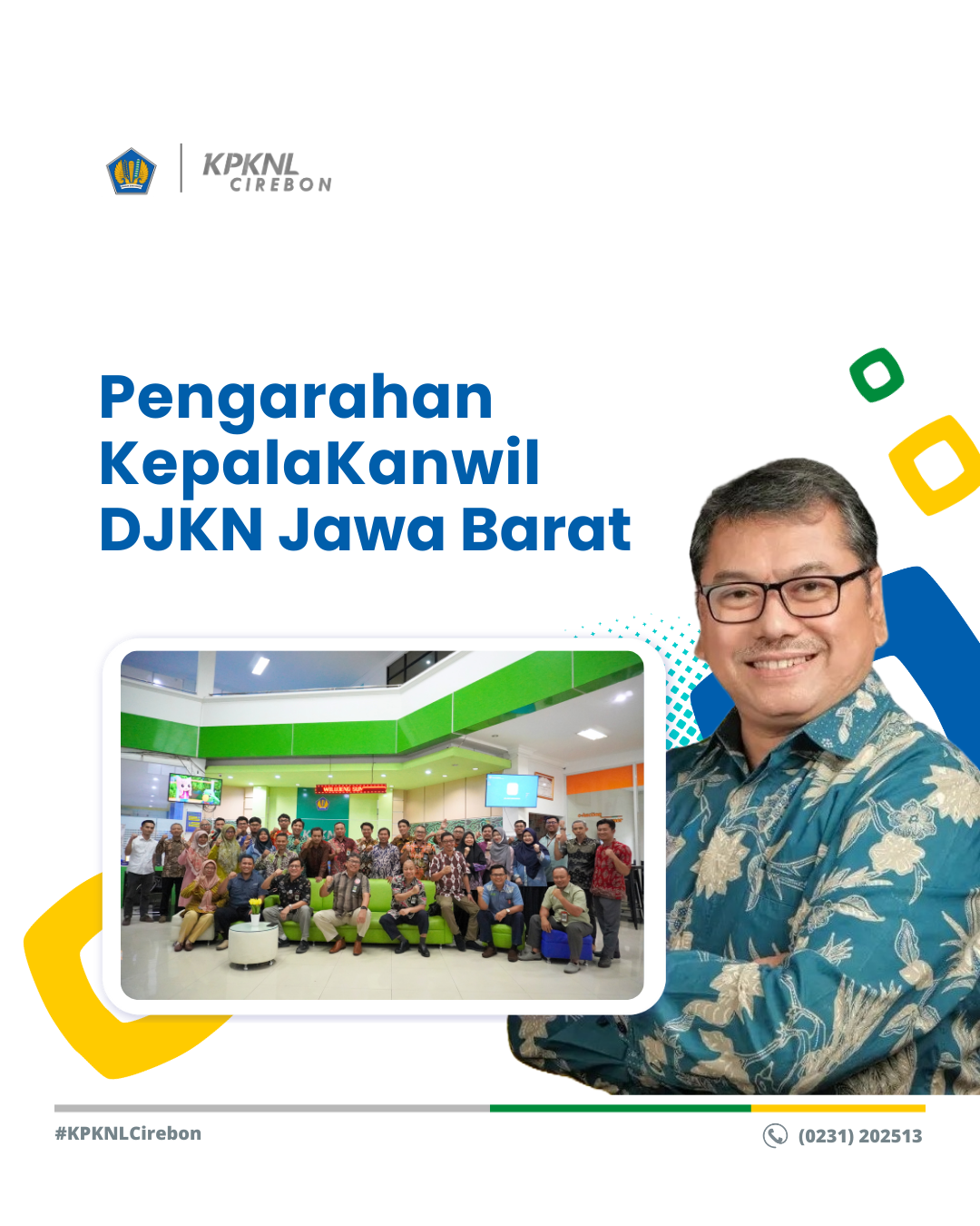 "Pentingnya Sosiokultural Pada Pegawai" Pengarahan Kepala Kanwil DJKN Jawa Barat
