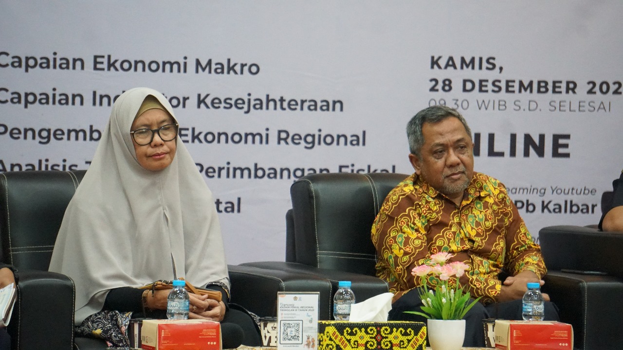 Konferensi Pers Rilis Kinerja APBN Provinsi Kalimantan Barat Edisi Bulan Desember 2023