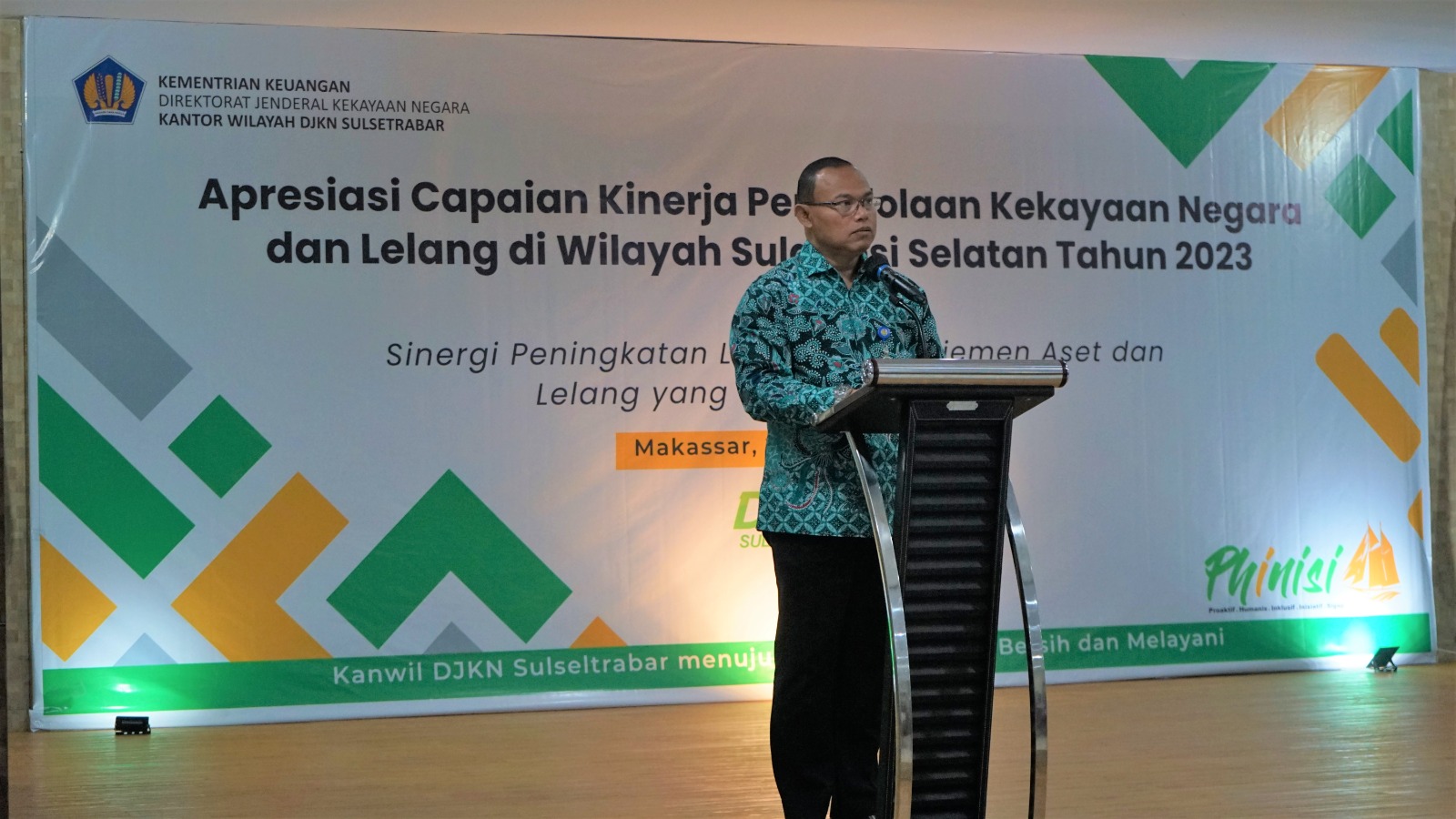 Apresiasi Capaian Kinerja Pengelolaan Kekayaan Negara dan Lelang di WIlayah Sulawesi Selatan Tahun 2023