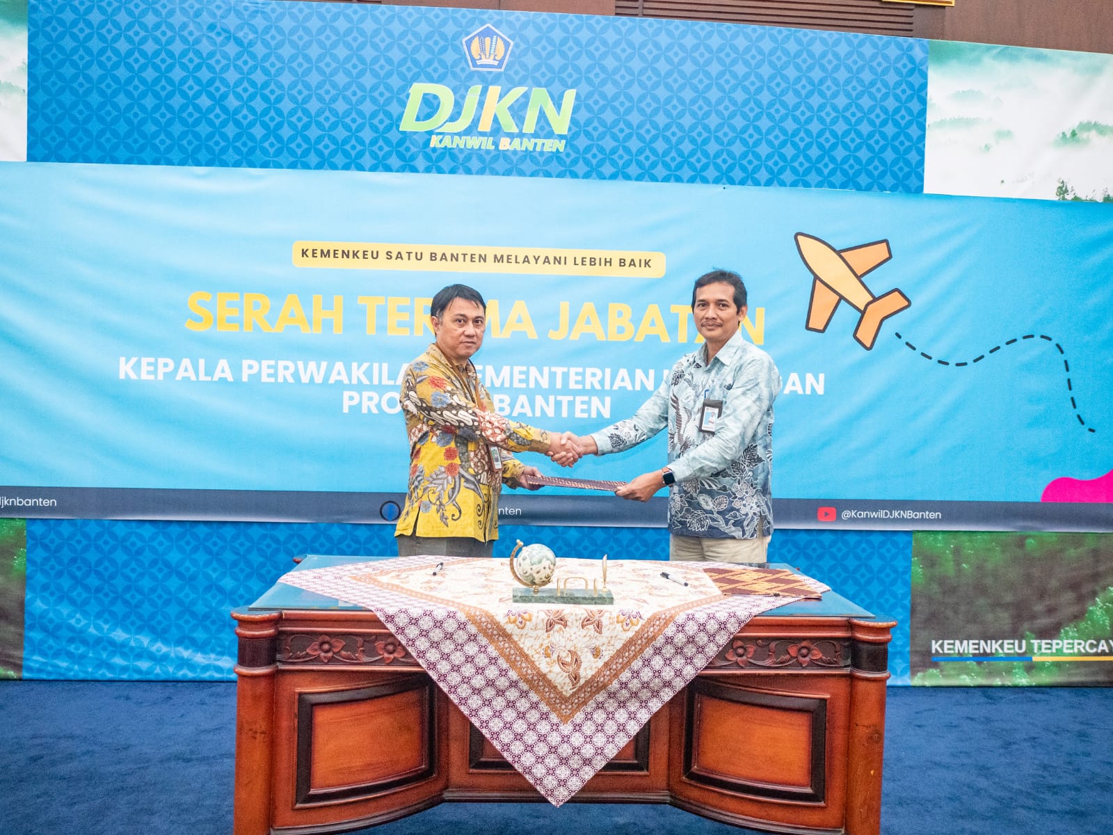 Kanwil DJKN Banten Kembali Menjadi Ketua Perwakilan Kementerian Keuangan Banten