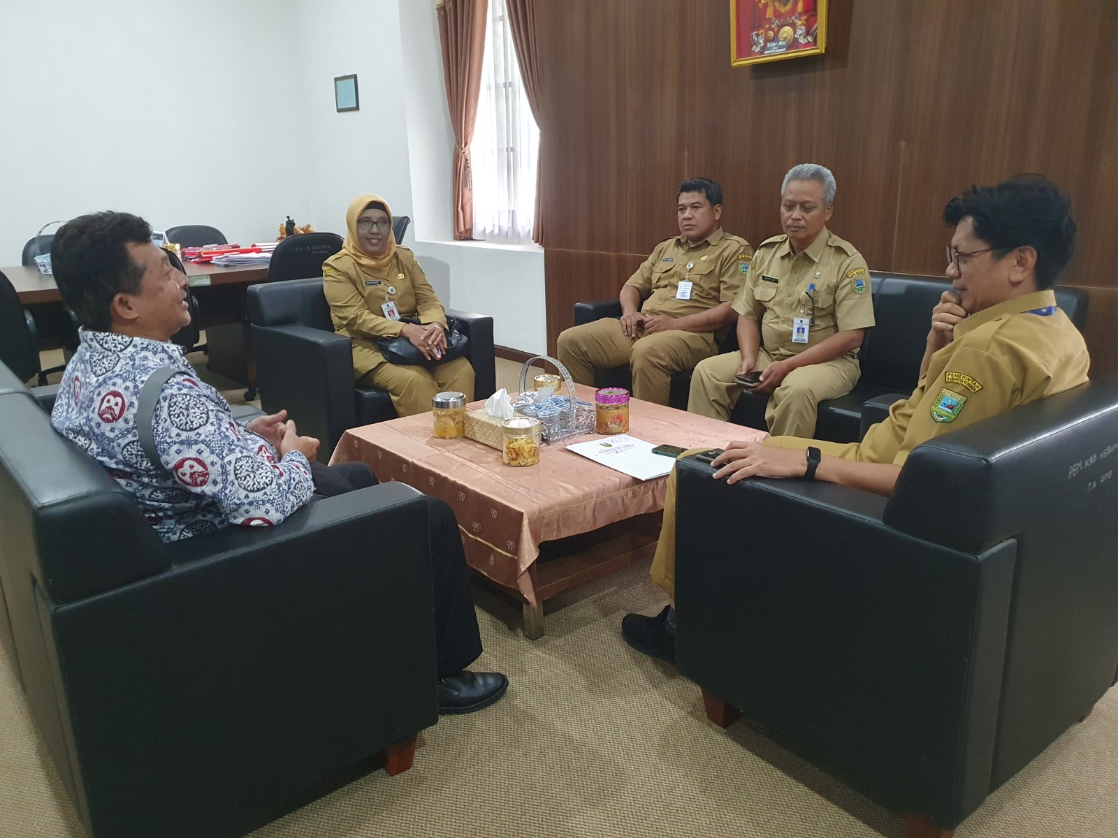 Tingkatkan Kerjasama, Kepala KPKNL Purwokerto Kunjungi Pemkab Kebumen