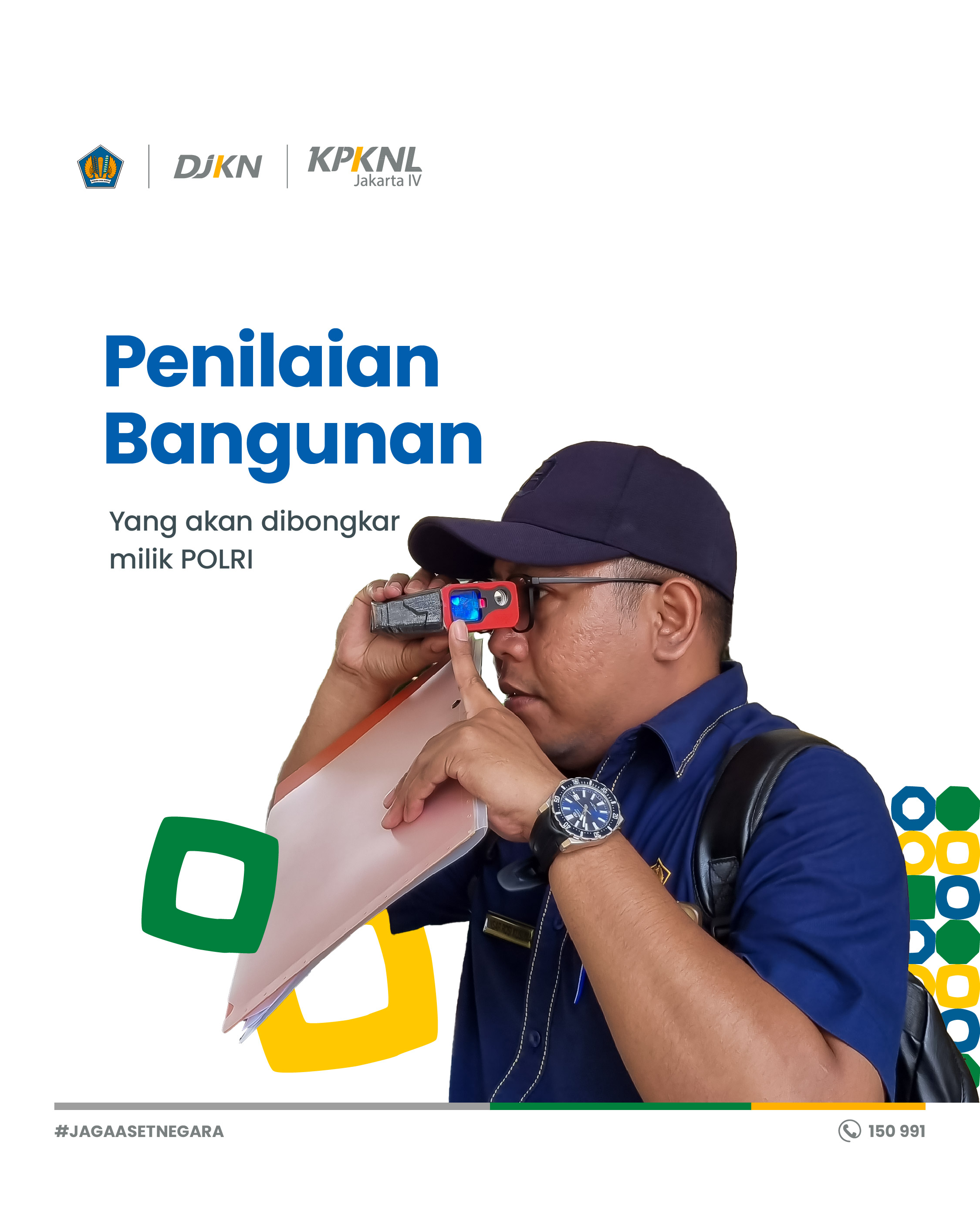 Penilaian BMN: Bongkaran Bangunan Milik Yanma POLRI